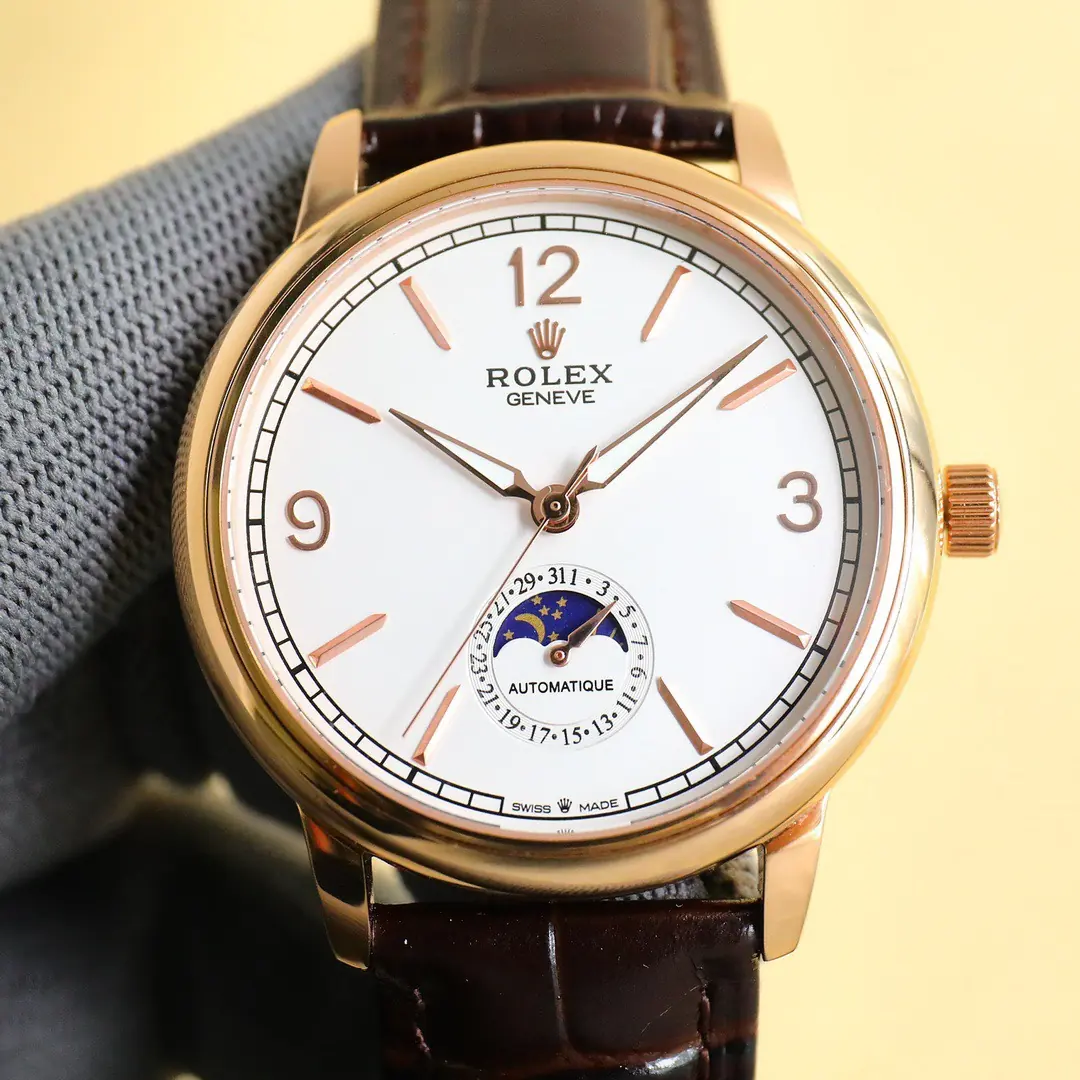 Rolex（劳力士） Style Blue Leather Watches Lookbook Reference image 1