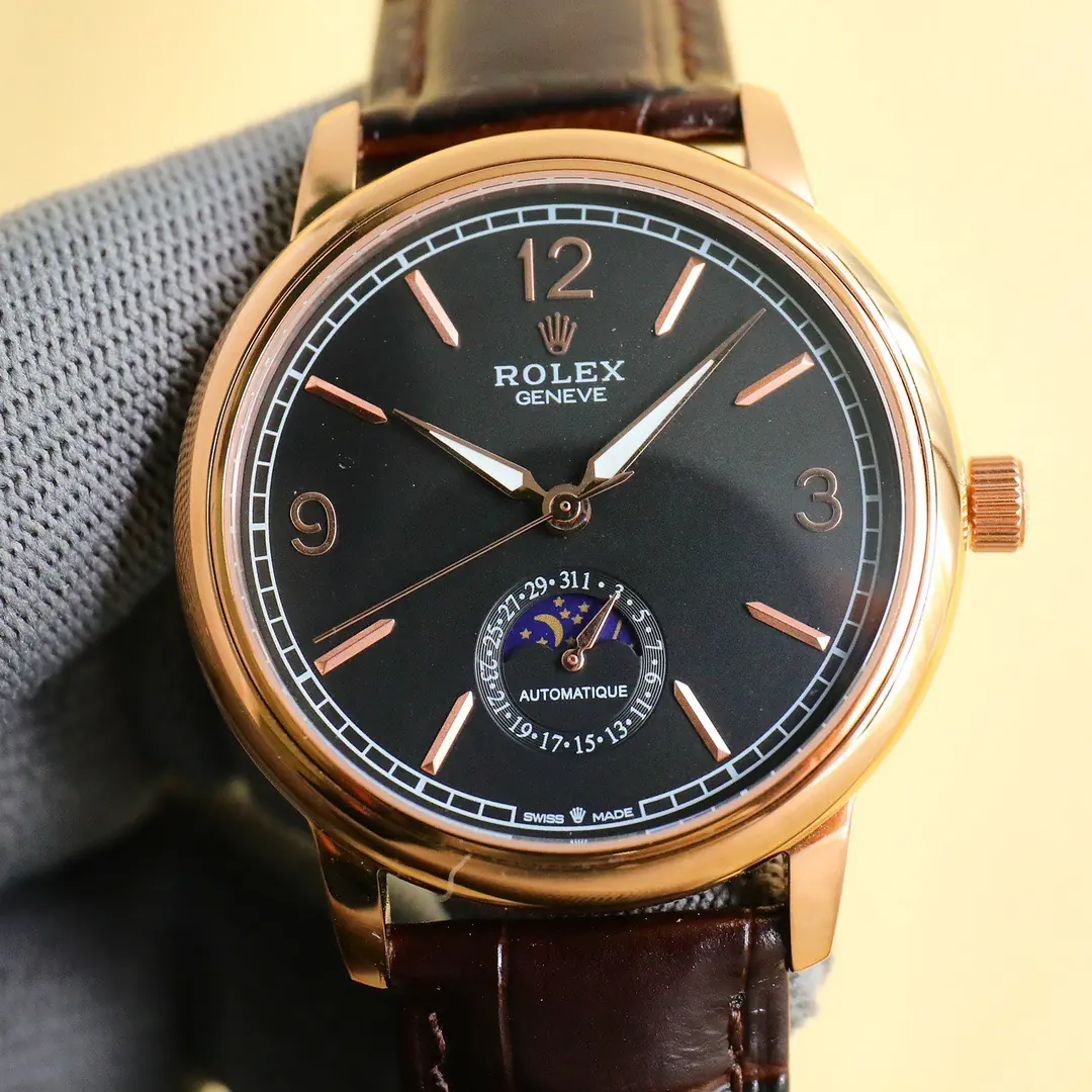 Rolex（劳力士） Style Blue Leather Watches Lookbook Reference image 3