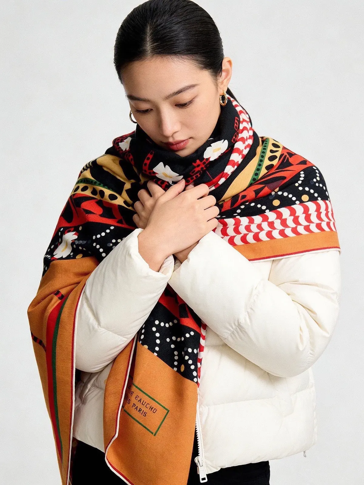 Scarf（围巾） Style Scarf Lookbook Reference image 2