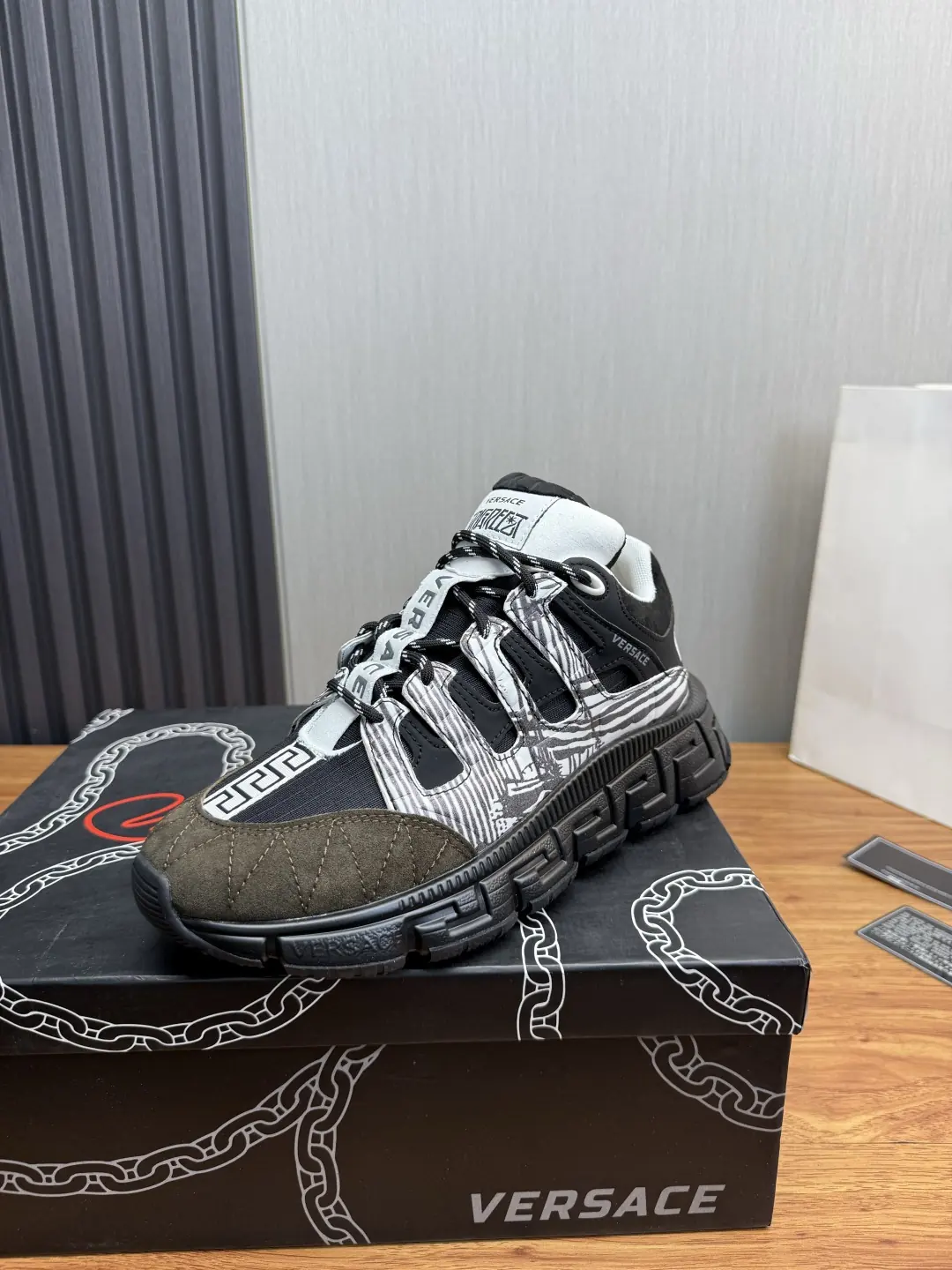 Versace Style Leather Men's Shoes Lookbook Reference image 1