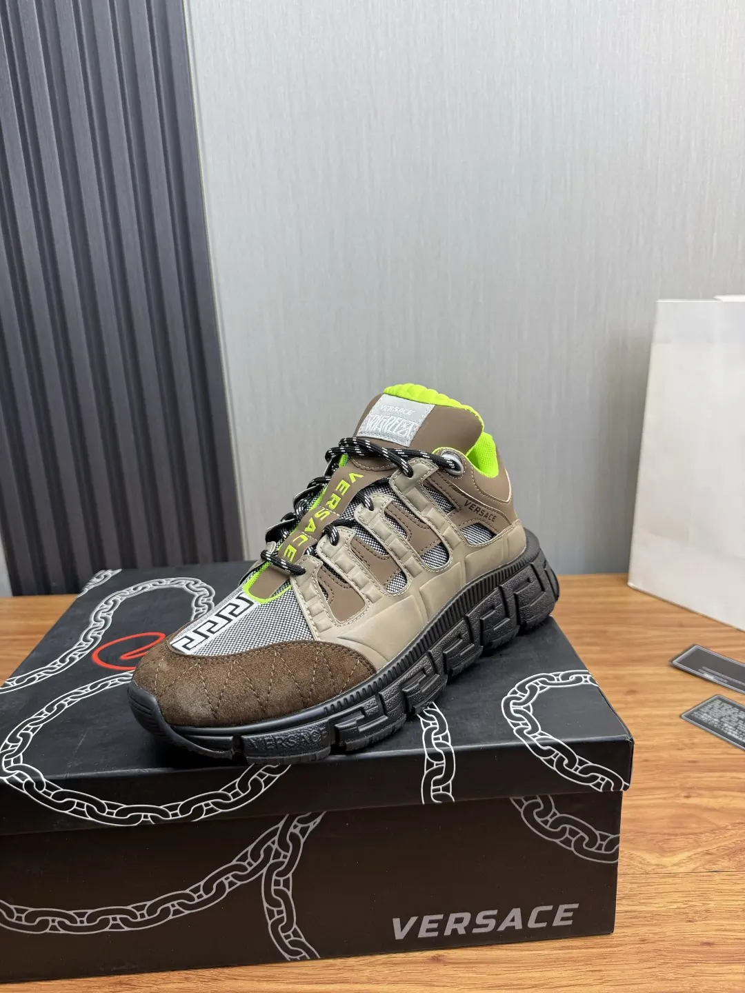 Versace Style Leather Men's Shoes Lookbook Reference image 1