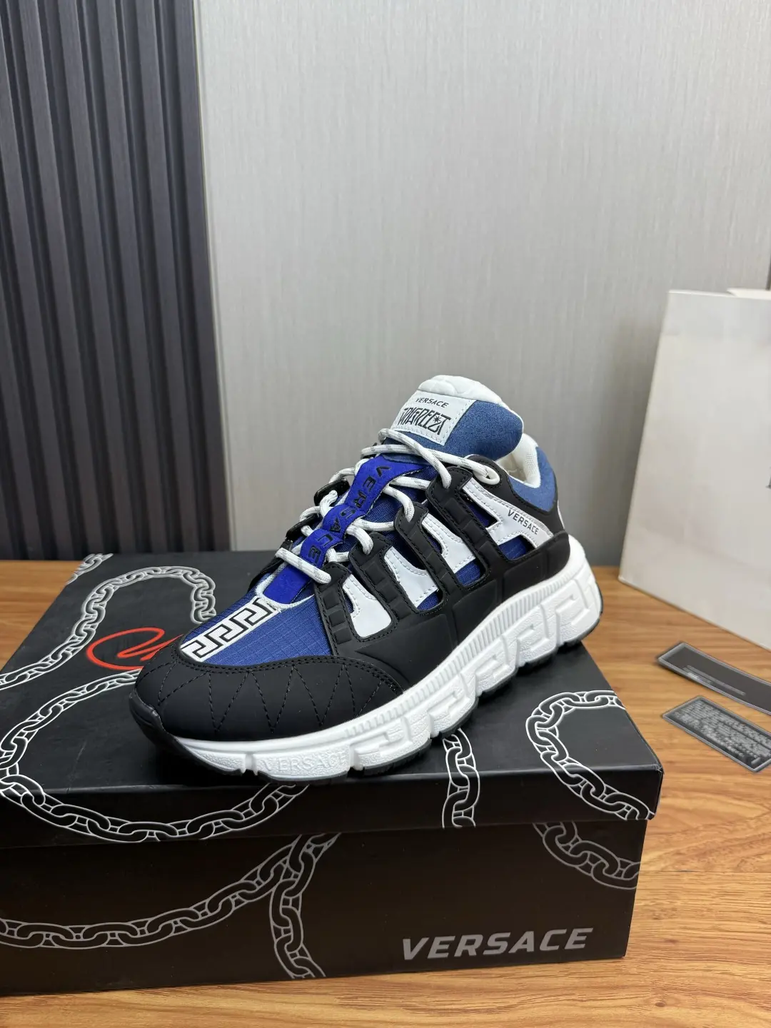 Versace Style Leather Men's Shoes Lookbook Reference image 1