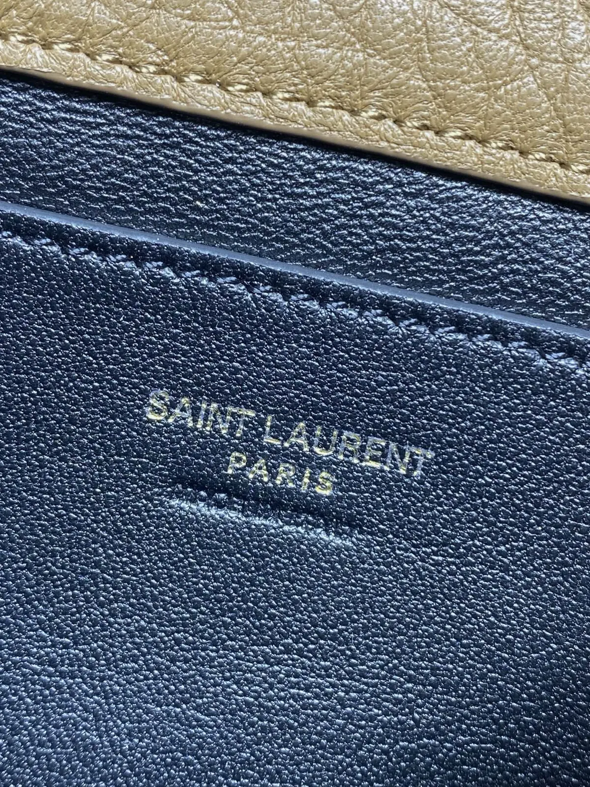 YSL Style Beige Leather Chain Bag Bags Chain Bag detail image 8 from source 729392