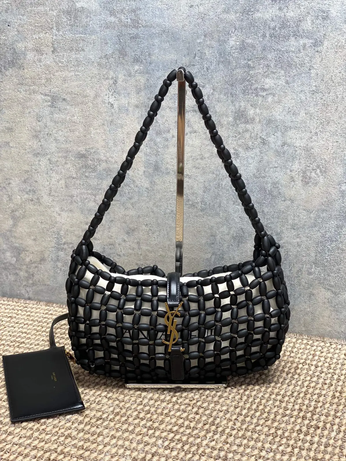 YSL Style Black Hobo Bag style reference detail image 1 from source 787561
