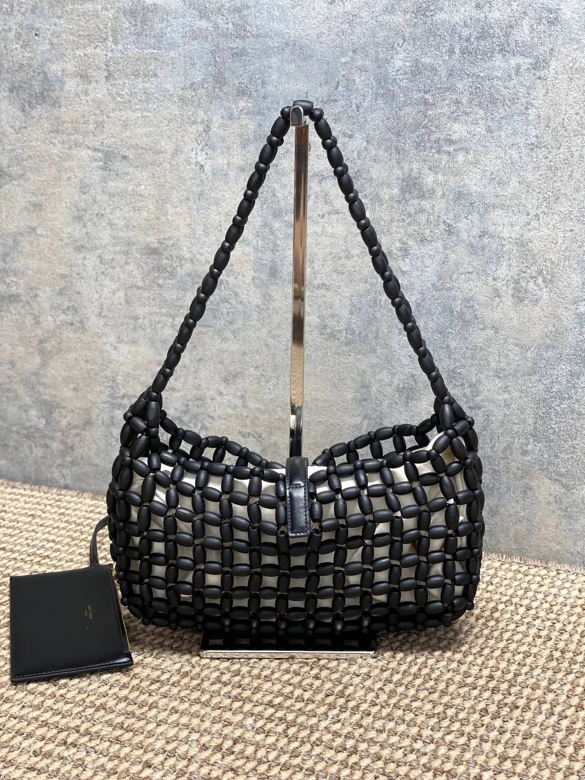 YSL Style Black Hobo Bag style reference detail image 3 from source 787561