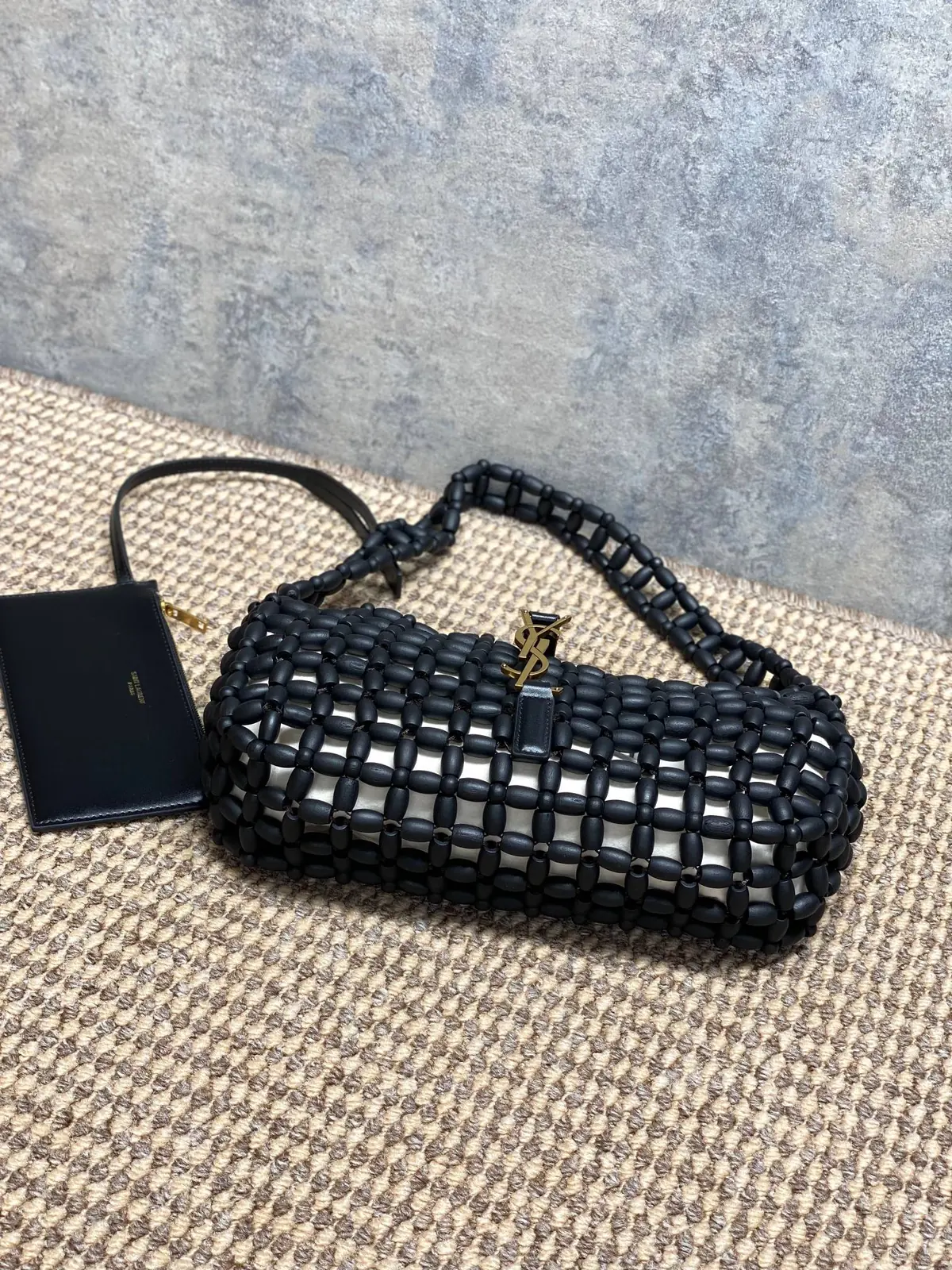 YSL Style Black Hobo Bag style reference detail image 4 from source 787561