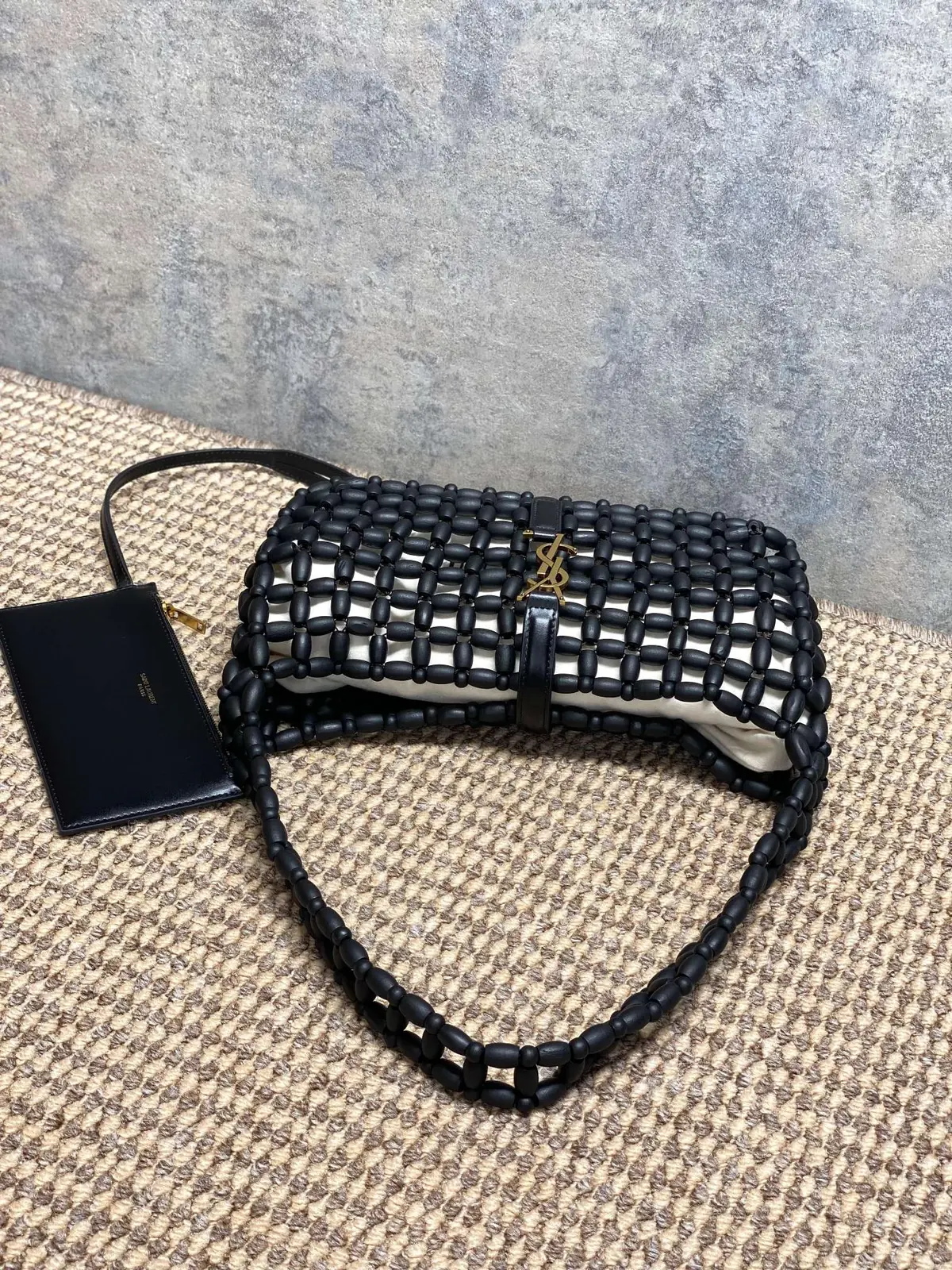 YSL Style Black Hobo Bag style reference detail image 5 from source 787561
