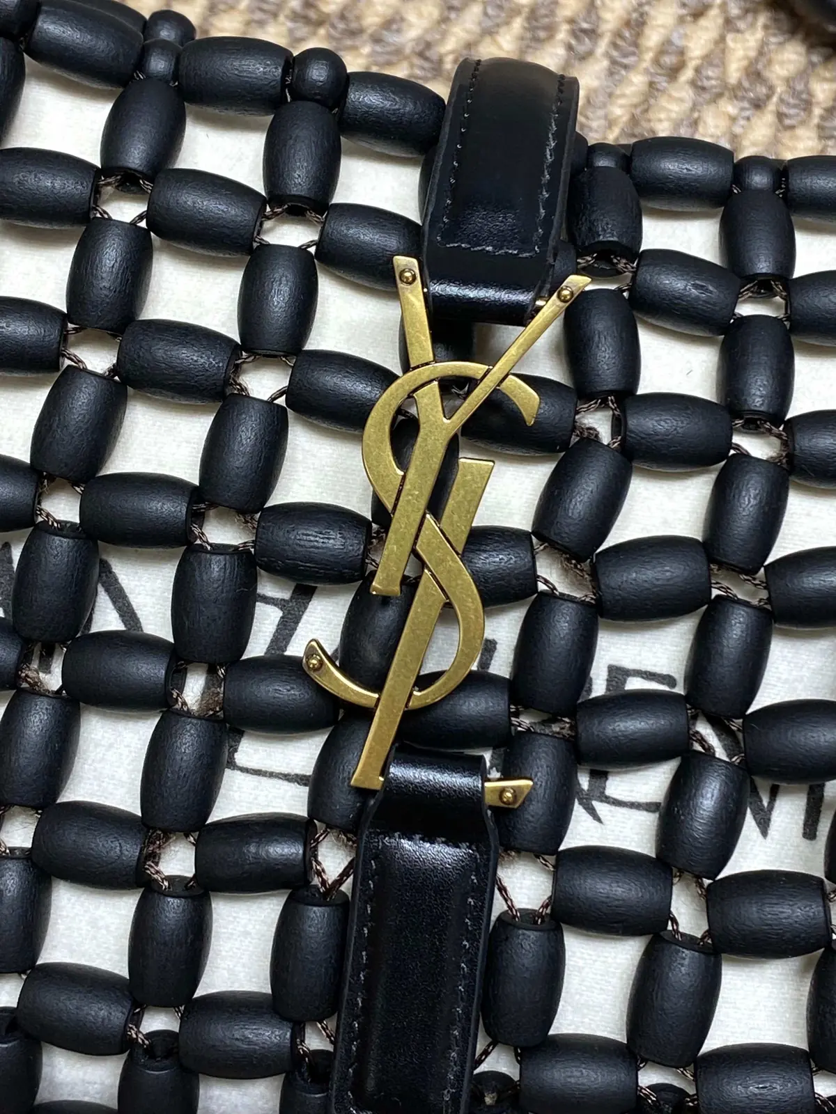YSL Style Black Hobo Bag style reference detail image 6 from source 787561