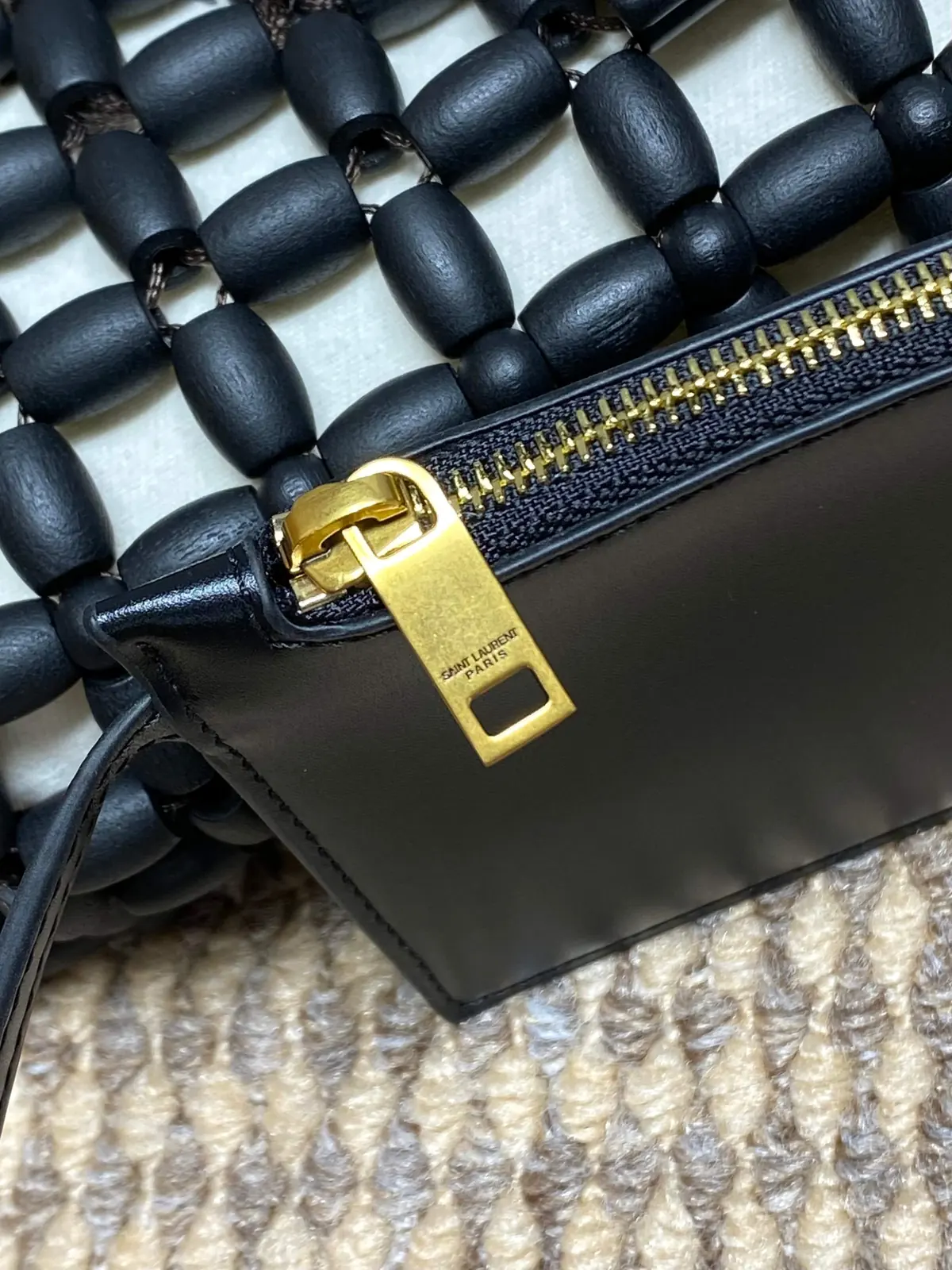 YSL Style Black Hobo Bag style reference detail image 8 from source 787561
