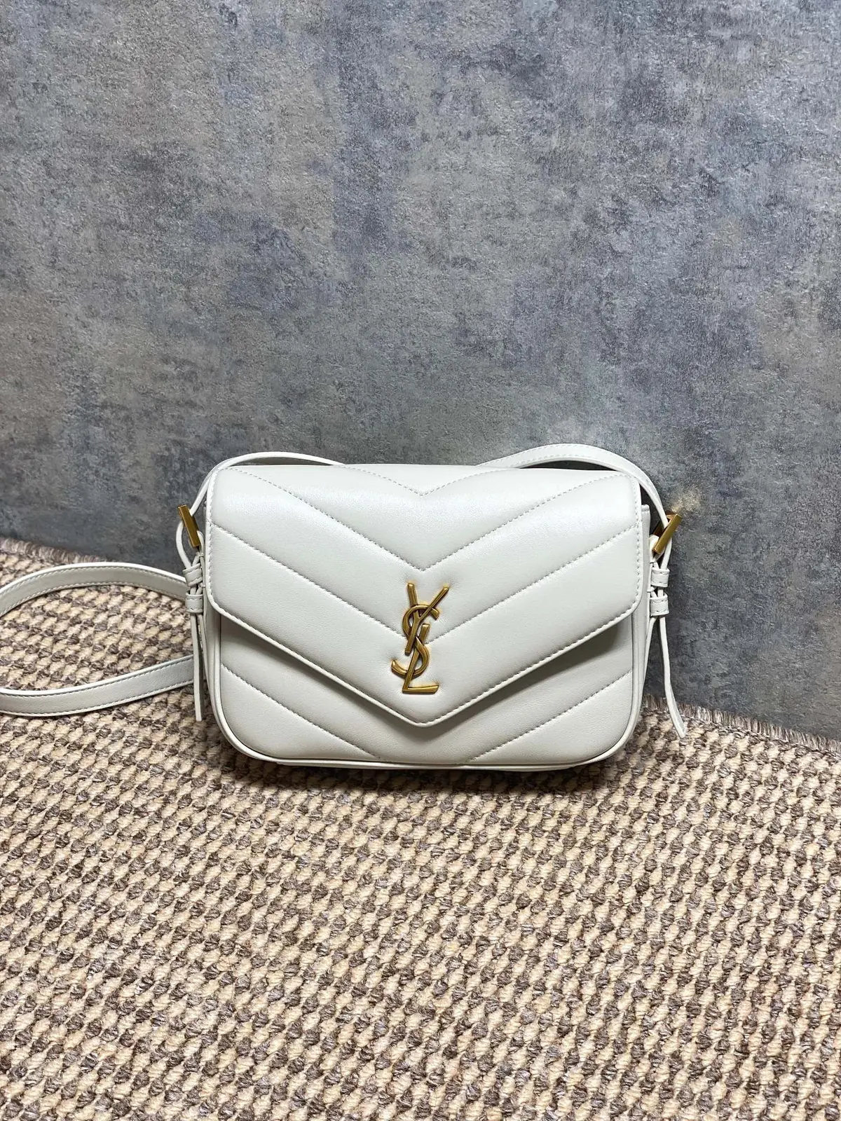 YSL Style Black Leather Chain Bag Lookbook Reference image 1