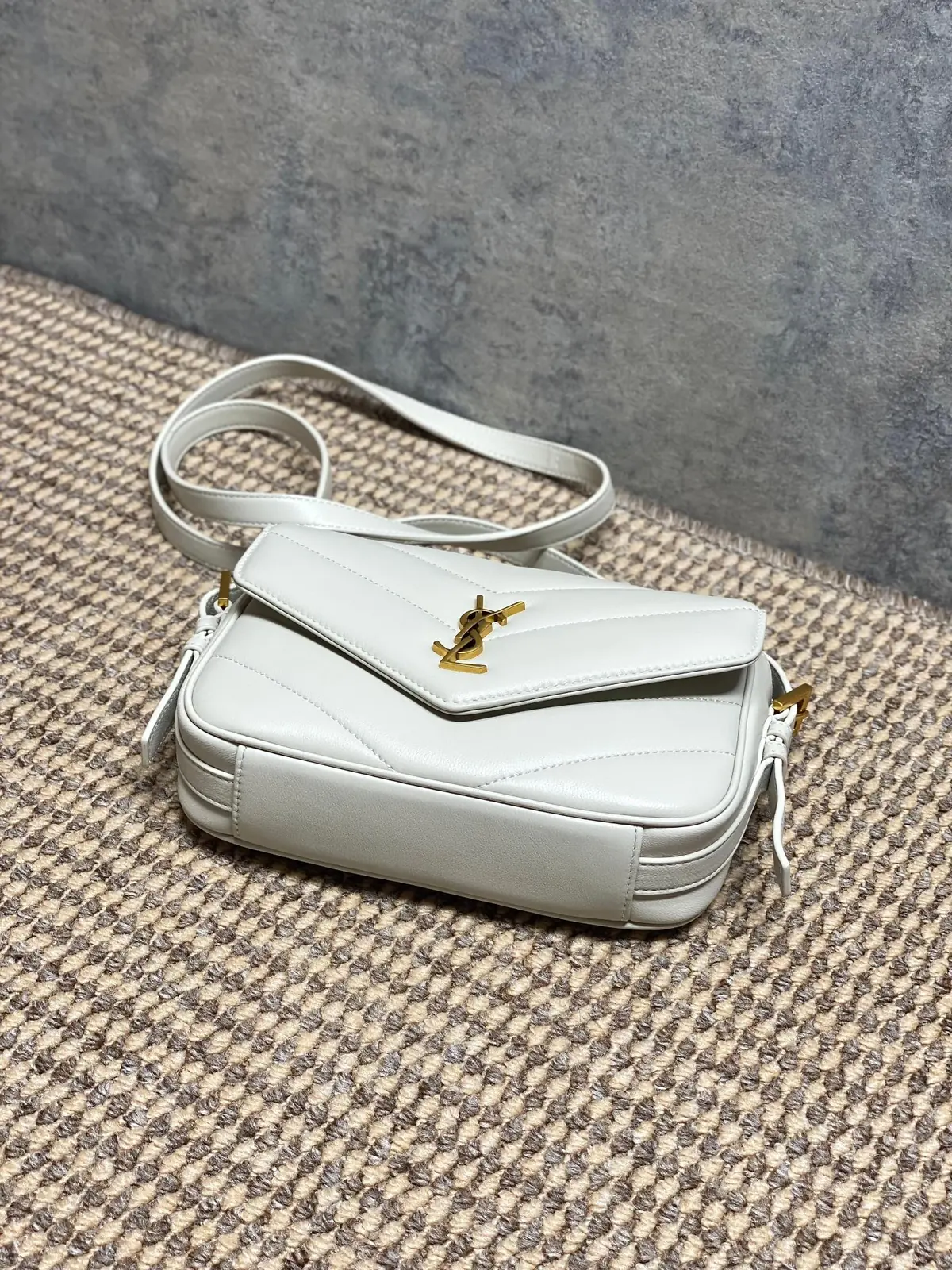 YSL Style Black Leather Chain Bag Lookbook Reference image 3