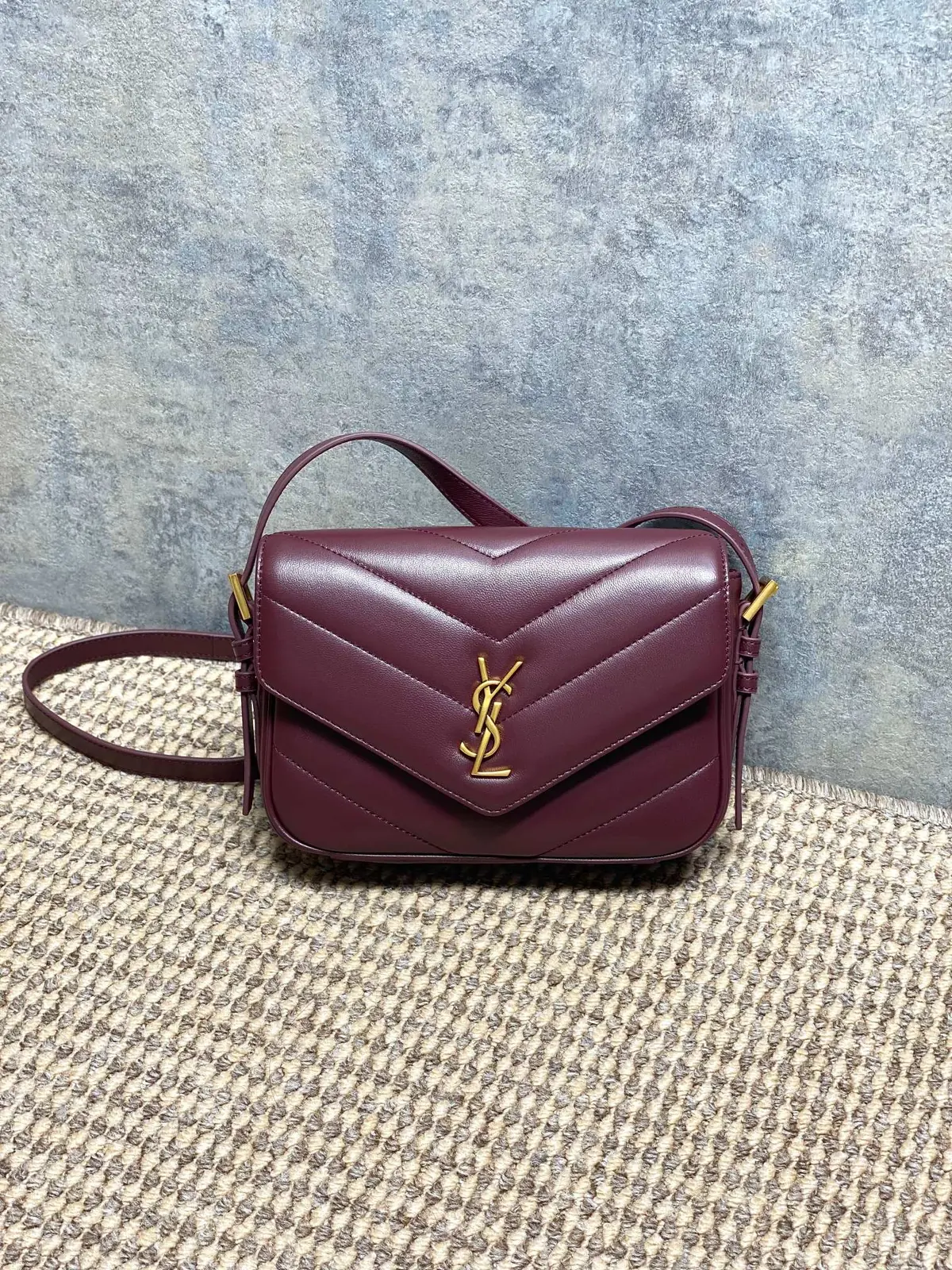 YSL Style Black Leather Chain Bag Lookbook Reference image 1
