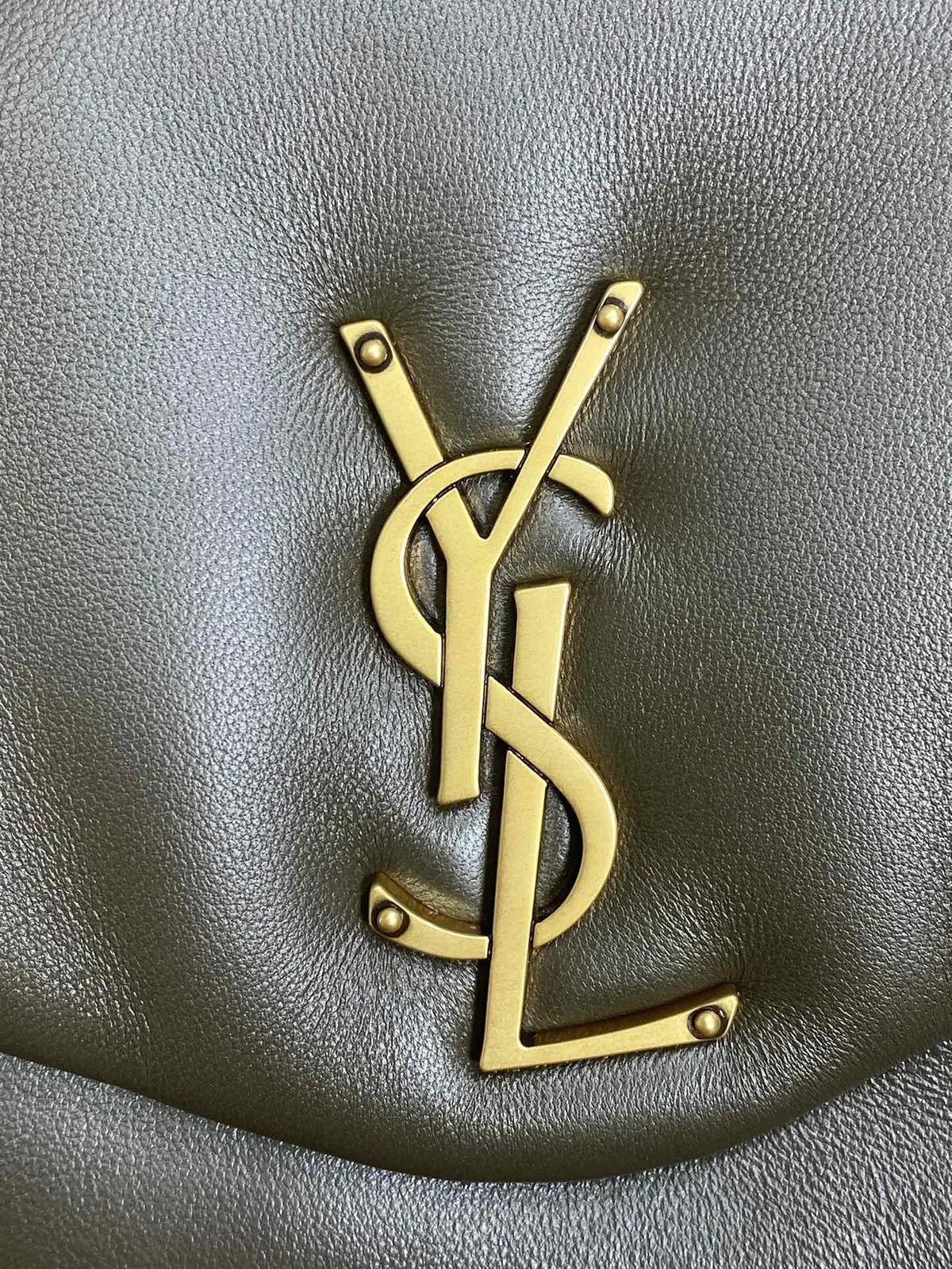 YSL Style Gold Leather Wallet Lookbook Reference image 5