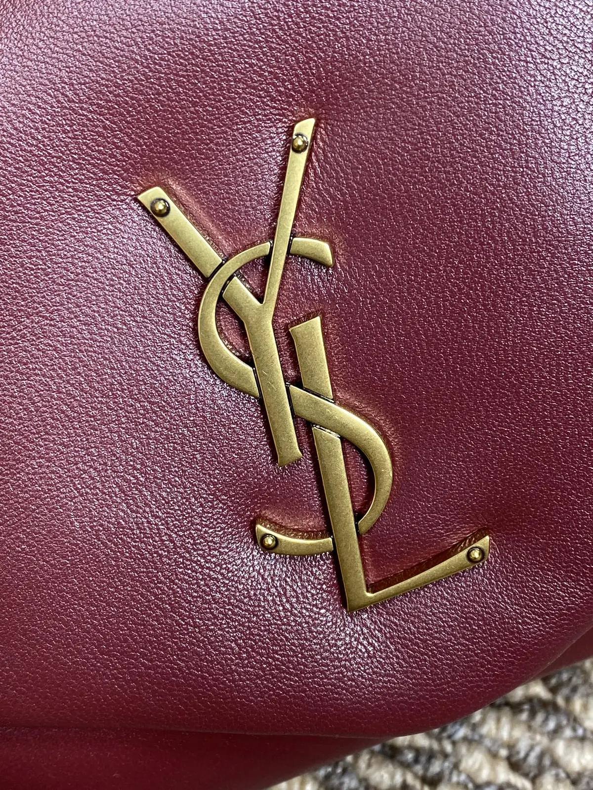 YSL Style Gold Leather Wallet Lookbook Reference image 5