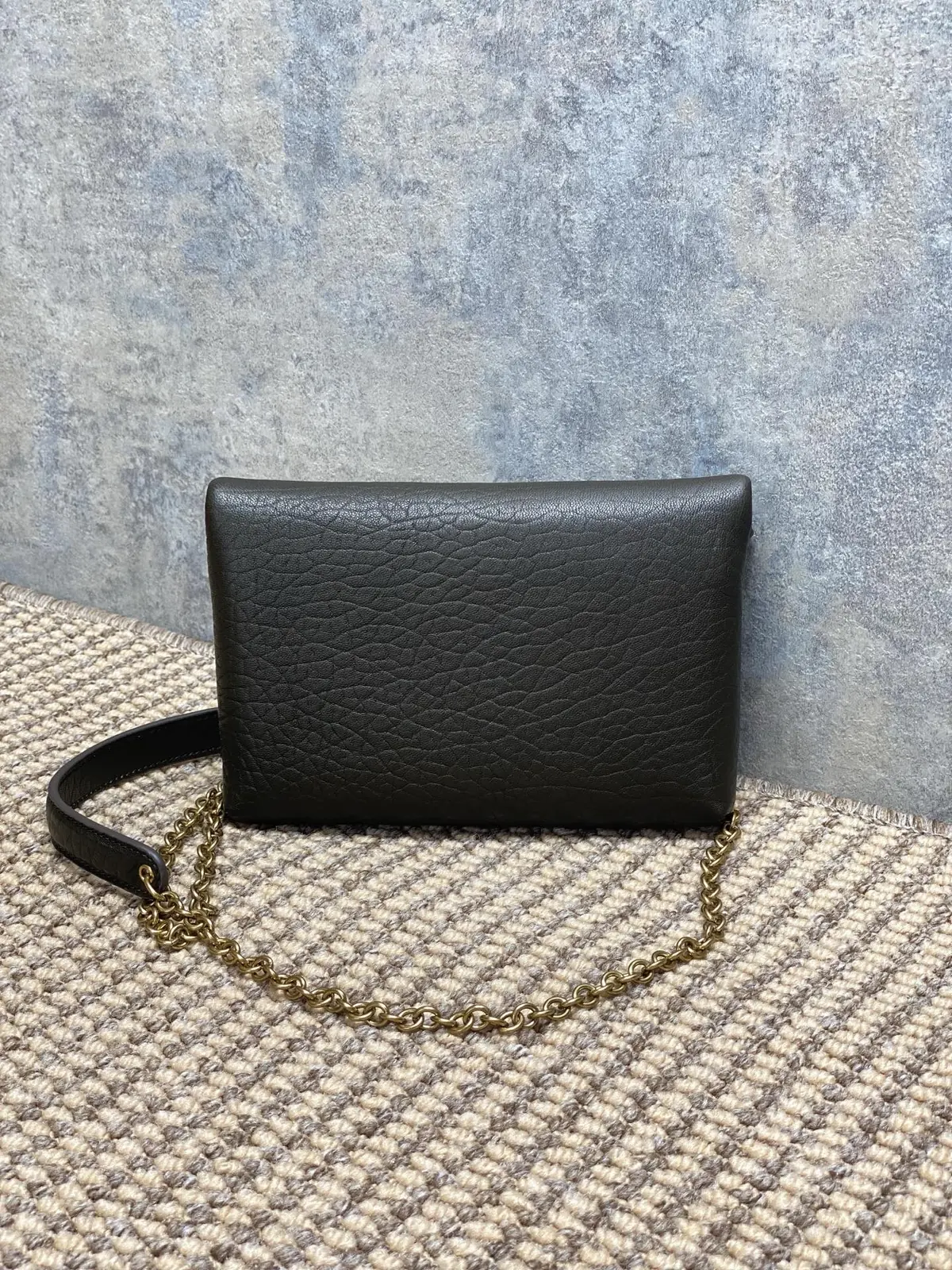 YSL Style Green Leather Chain Bag Bags Chain Bag detail image 2 from source 729395
