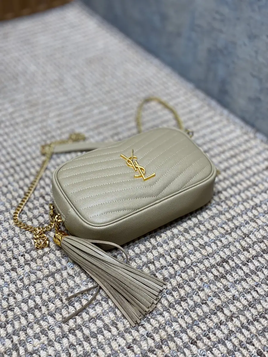 YSL Style Leather Camera Bag Bags Camera Bag detail image 4 from source 729379