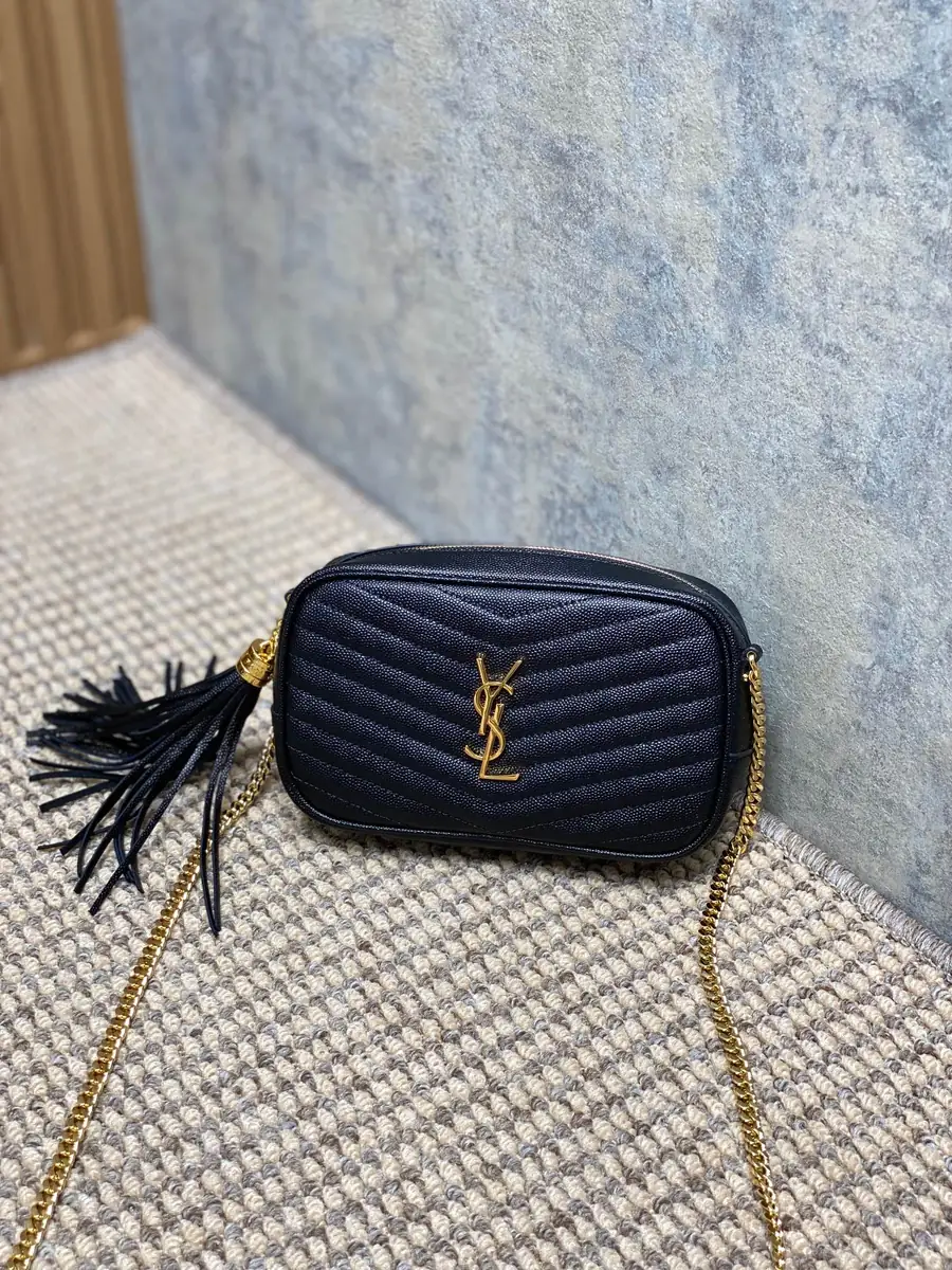 YSL Style Leather Camera Bag Bags Camera Bag detail image 3 from source 729381