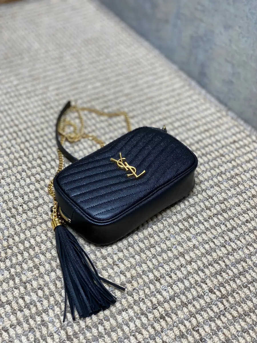 YSL Style Leather Camera Bag Bags Camera Bag detail image 4 from source 729381