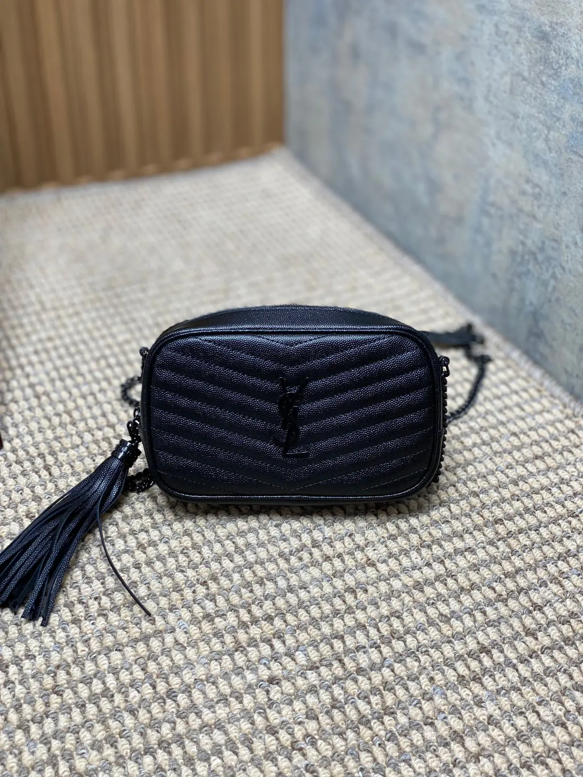 YSL Style Leather Camera Bag Bags Camera Bag detail image 1 from source 729382