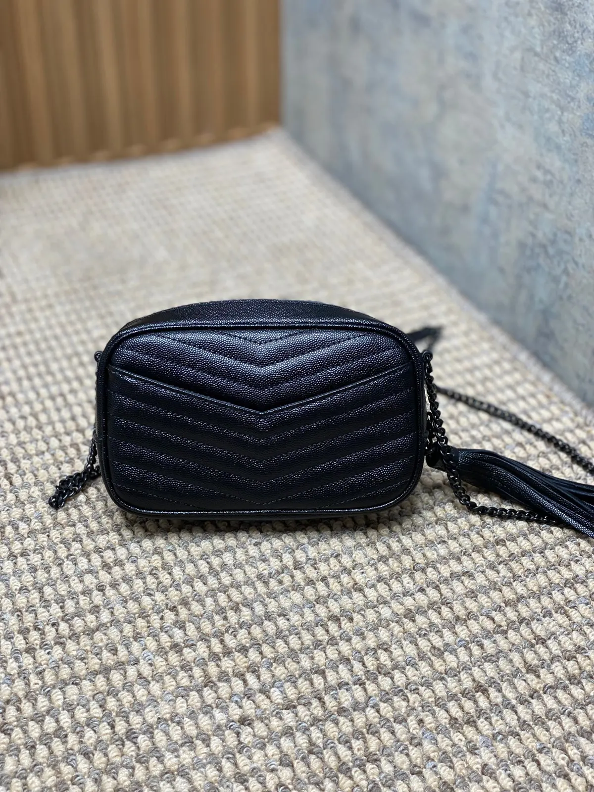 YSL Style Leather Camera Bag Bags Camera Bag detail image 2 from source 729382