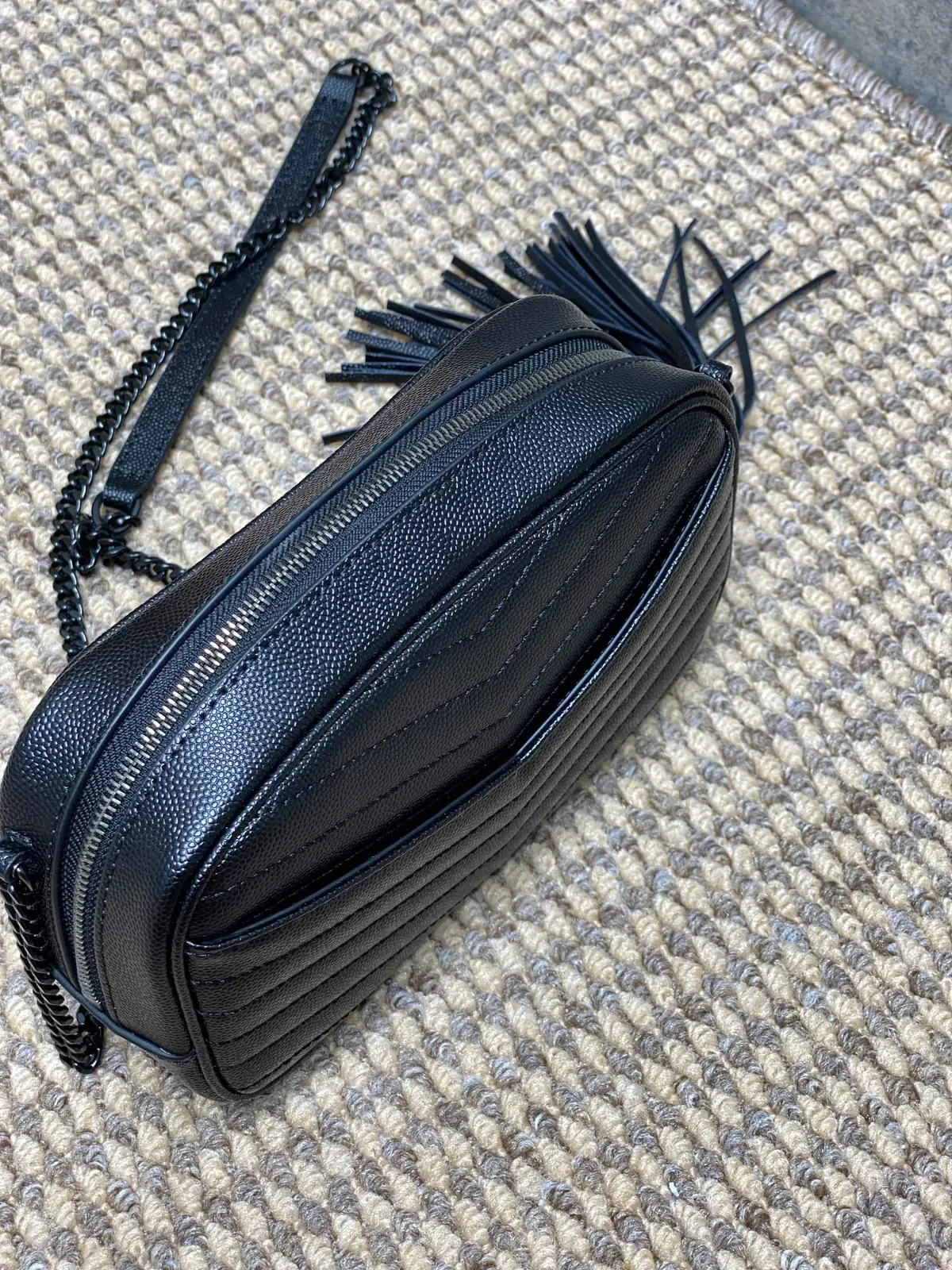 YSL Style Leather Camera Bag Bags Camera Bag detail image 6 from source 729382