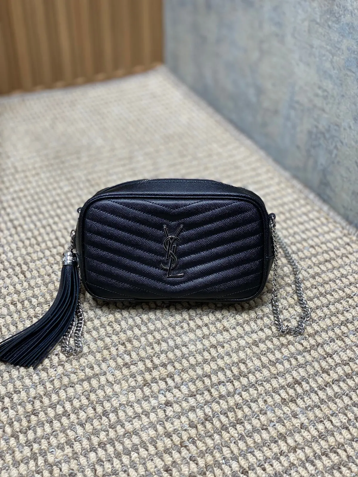 YSL Style Leather Camera Bag Bags Camera Bag detail image 1 from source 729383