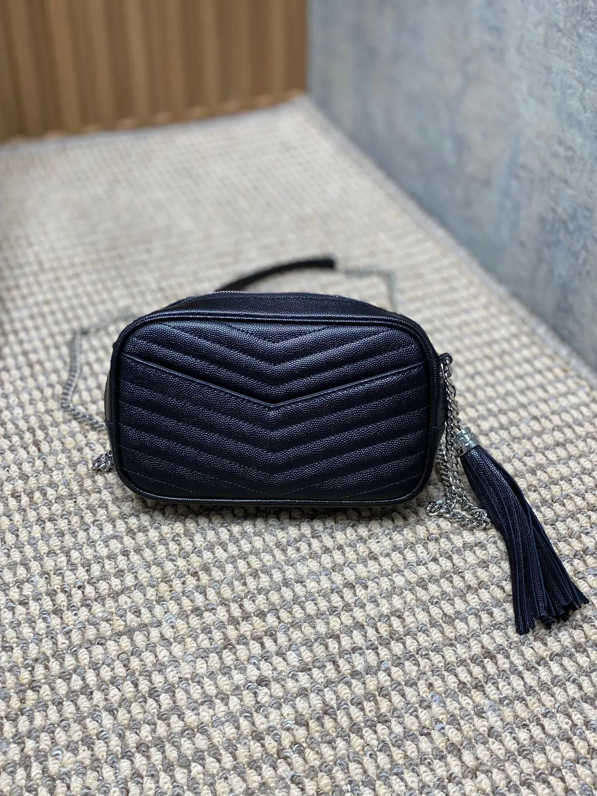 YSL Style Leather Camera Bag Bags Camera Bag detail image 2 from source 729383