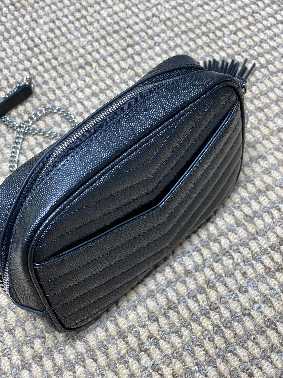 YSL Style Leather Camera Bag Bags Camera Bag detail image 6 from source 729383