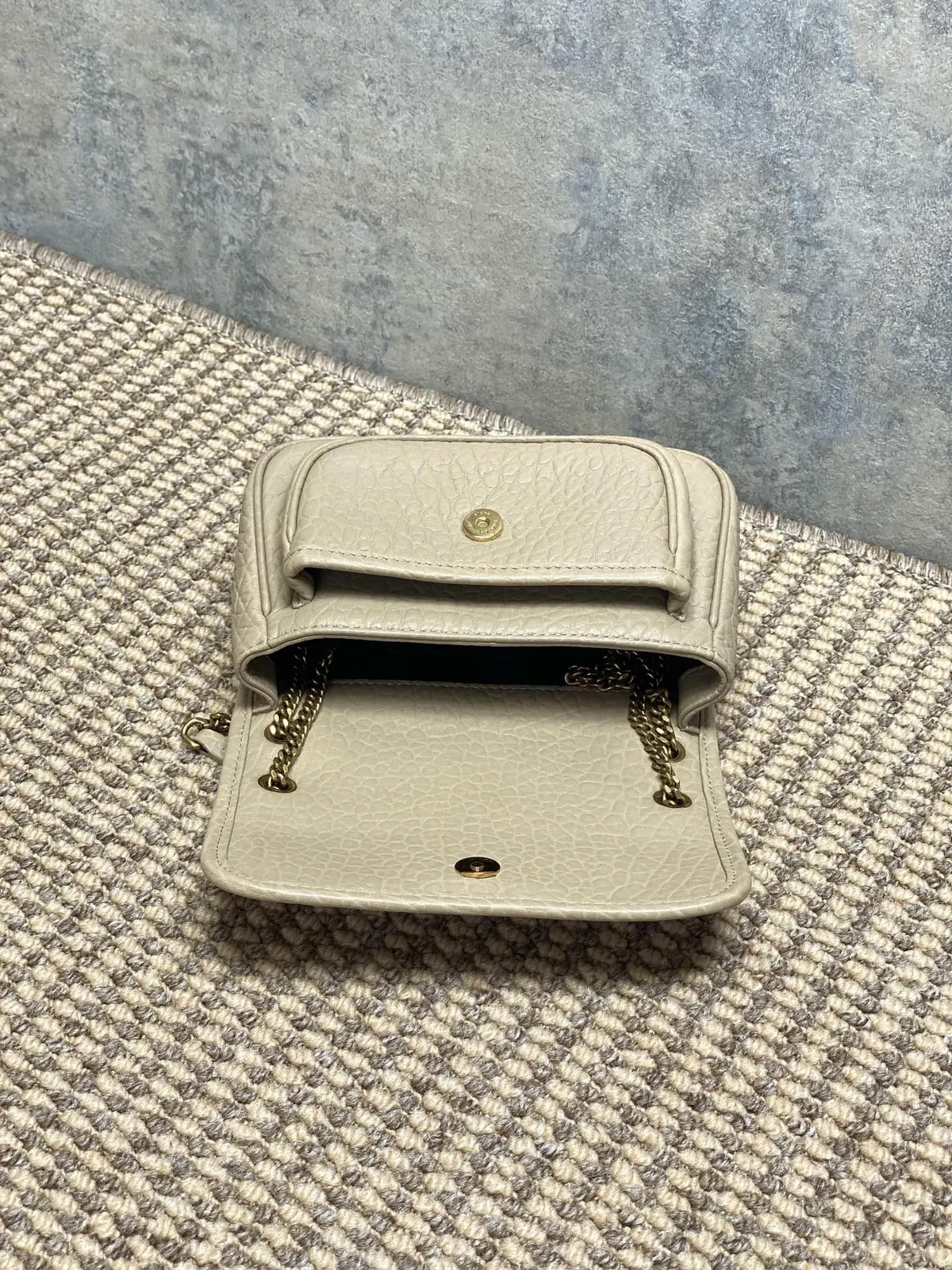 YSL Style Leather Chain Bag Bags Chain Bag detail image 5 from source 729390