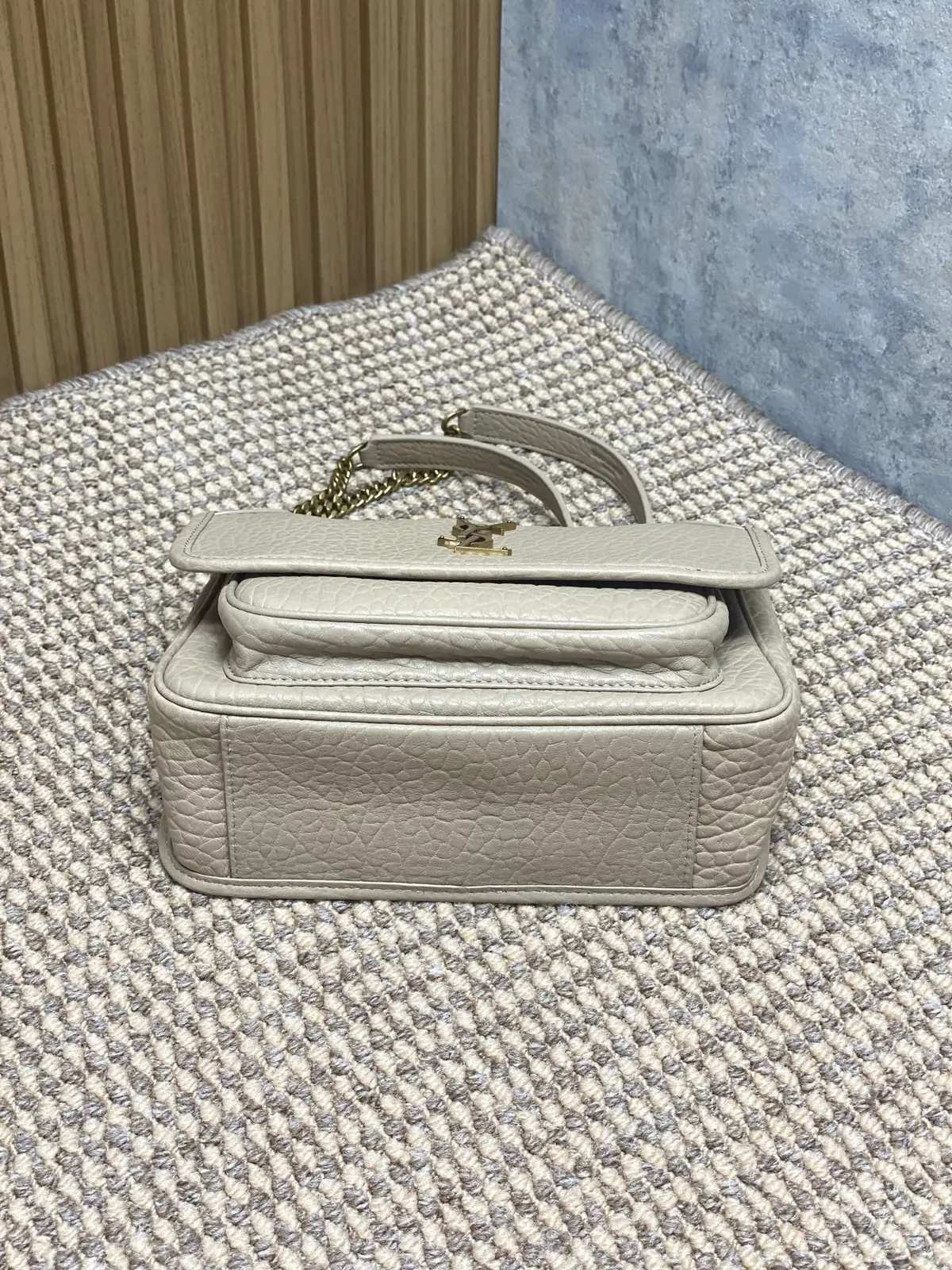 YSL Style Leather Chain Bag Bags Chain Bag detail image 4 from source 729416