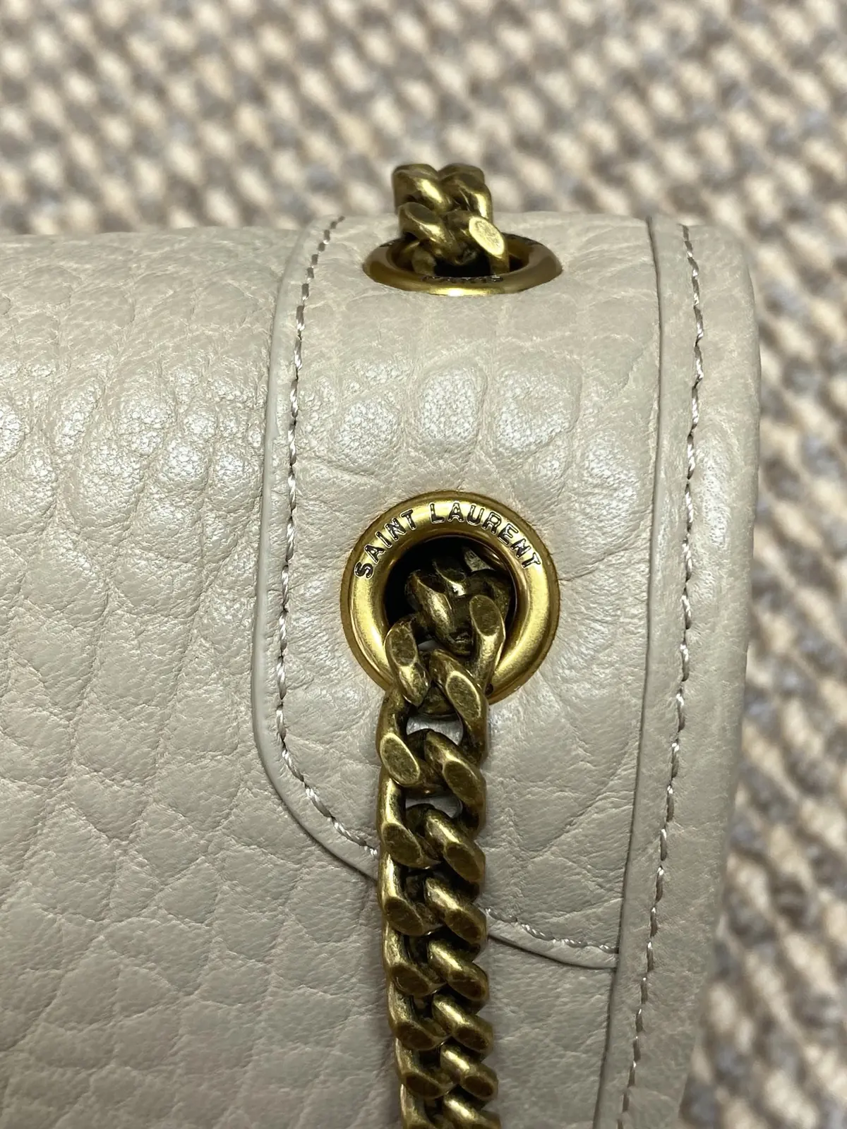 YSL Style Leather Chain Bag Bags Chain Bag detail image 6 from source 729416