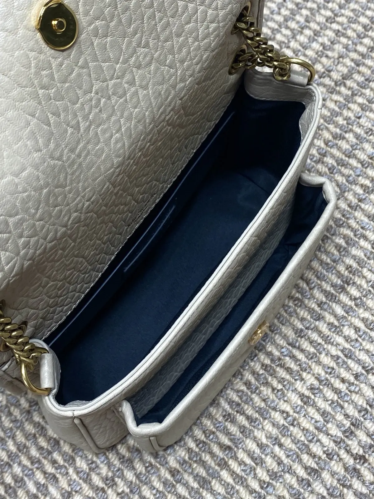 YSL Style Leather Chain Bag Bags Chain Bag detail image 9 from source 729416