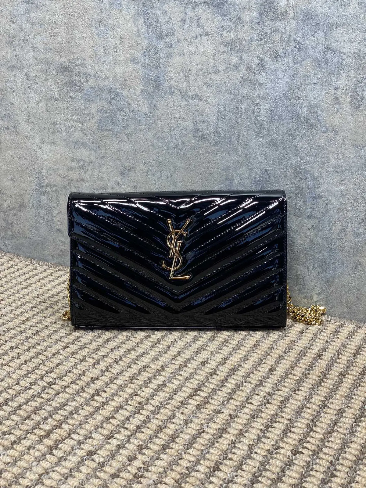 YSL Style Leather Clutch Bags Clutch detail image 1 from source 745613
