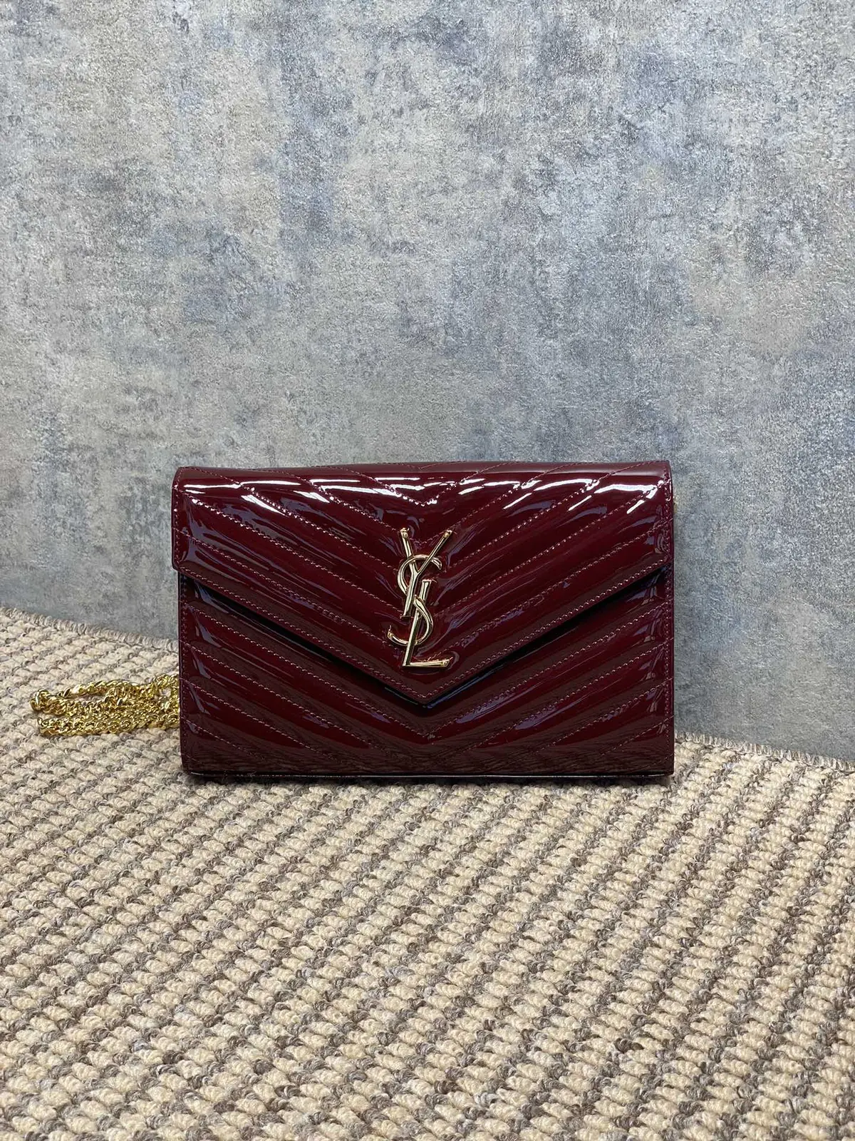 YSL Style Leather Clutch Bags Clutch detail image 1 from source 745614