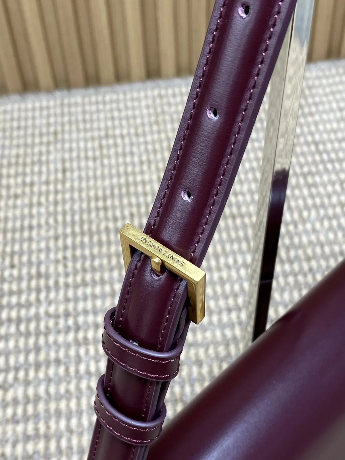 YSL Style Leather Shoulder Bag Lookbook Reference image 6