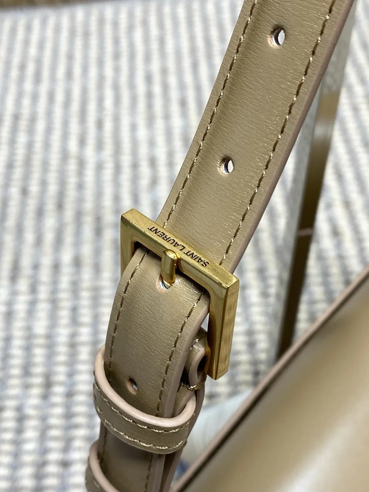 YSL Style Leather Shoulder Bag Lookbook Reference image 6