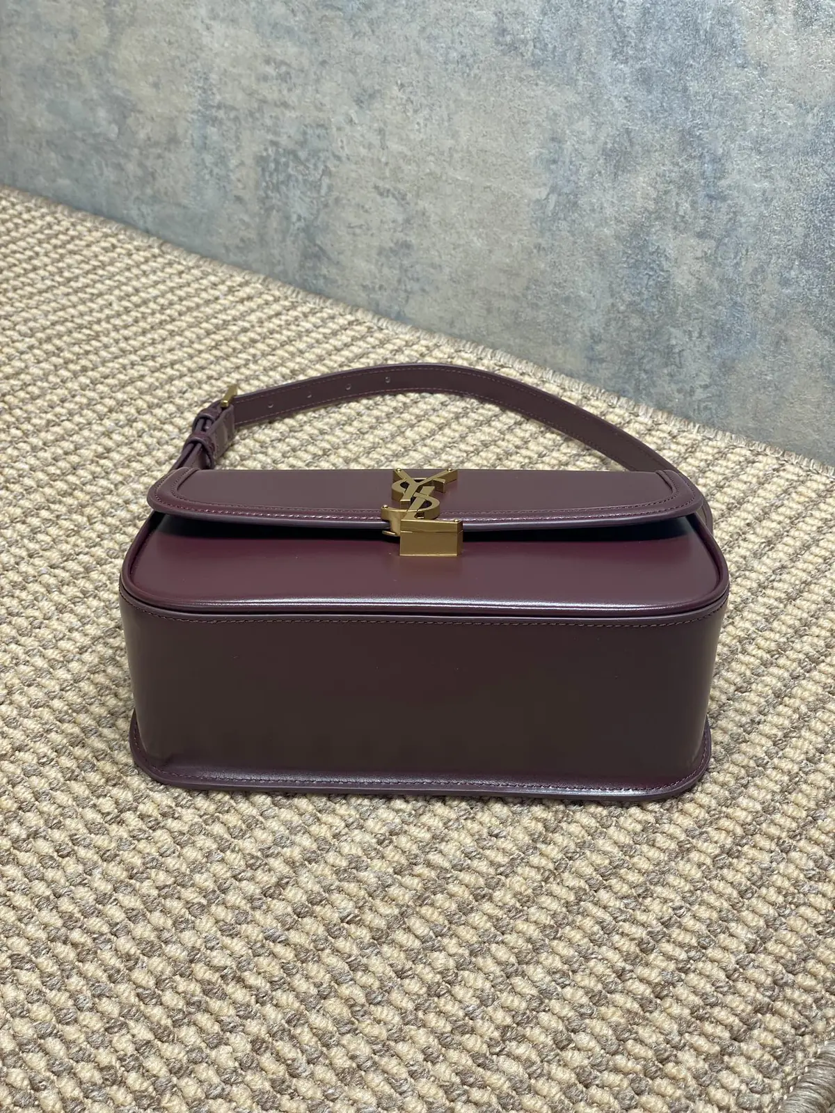 YSL Style Leather Shoulder Bag Lookbook Reference image 4