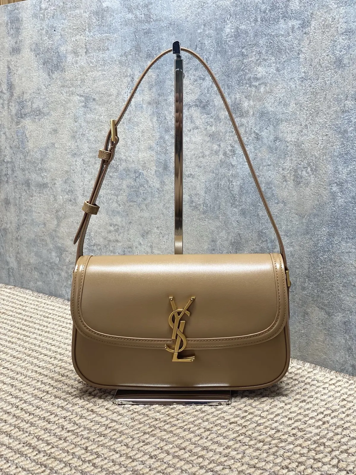 YSL Style Leather Shoulder Bag Lookbook Reference image 1