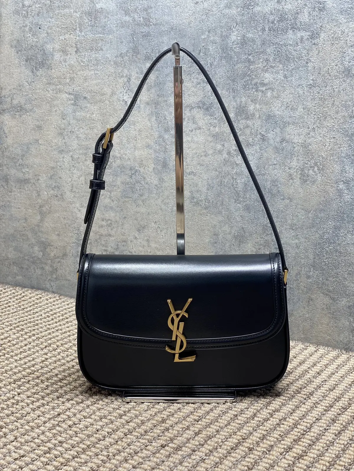 YSL Style Leather Shoulder Bag Lookbook Reference image 1