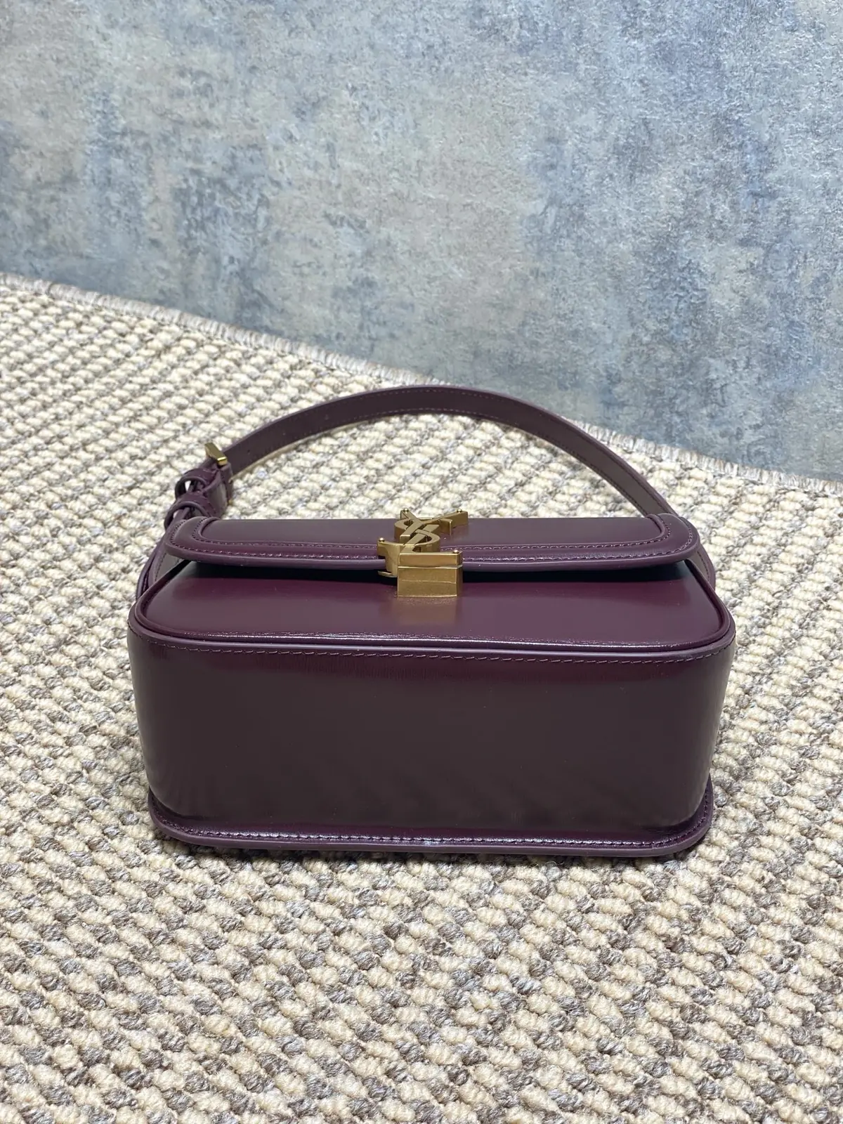 YSL Style Leather Shoulder Bag Lookbook Reference image 4