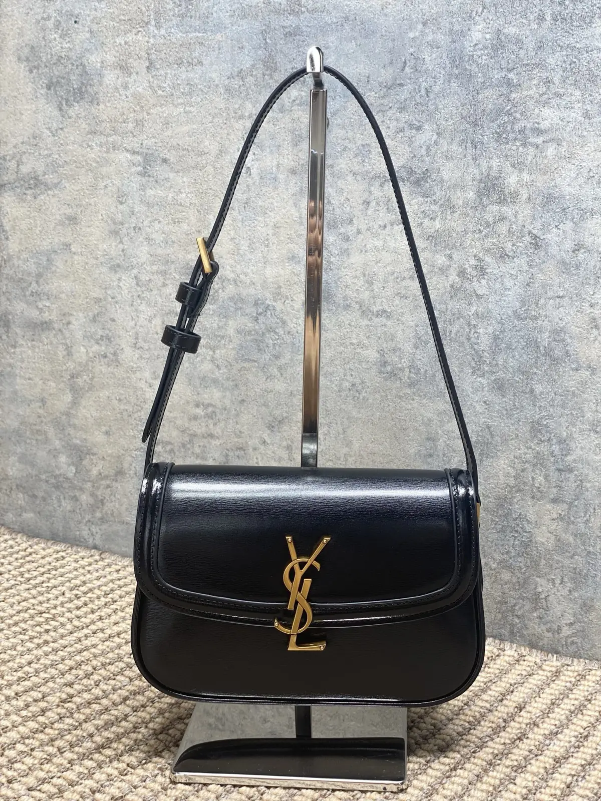 YSL Style Leather Shoulder Bag Lookbook Reference image 1