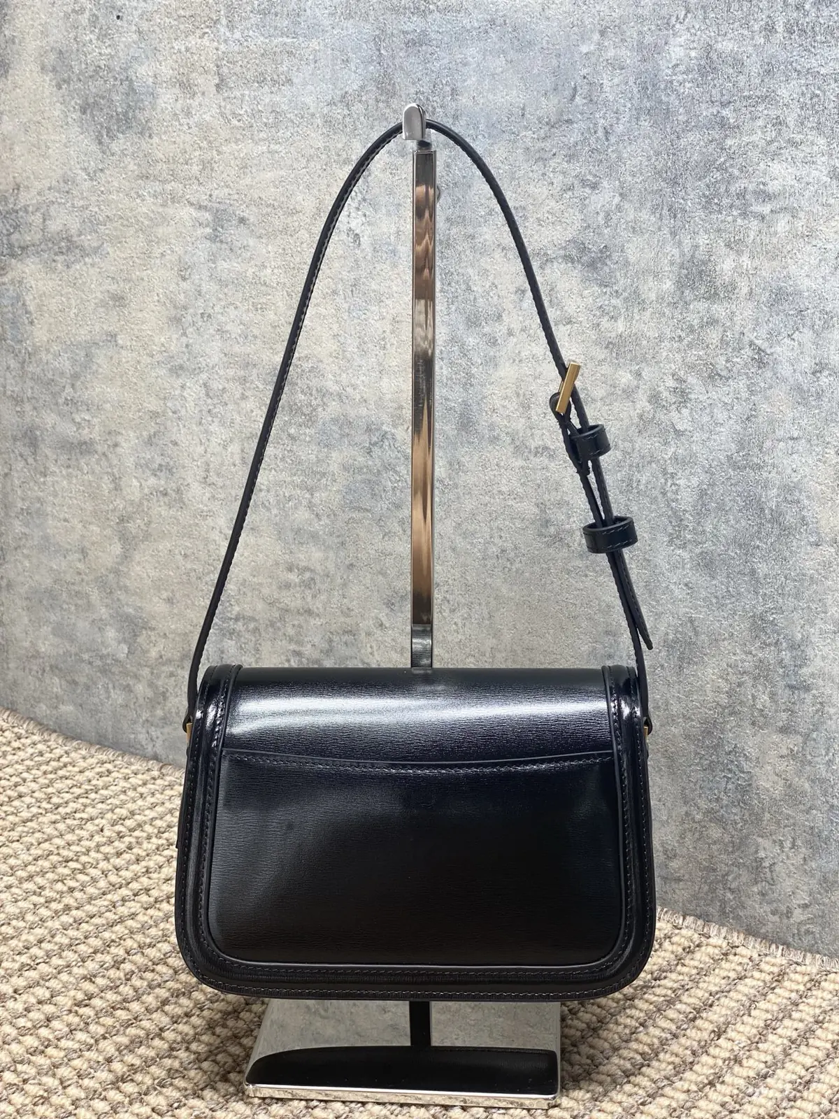 YSL Style Leather Shoulder Bag Lookbook Reference image 3