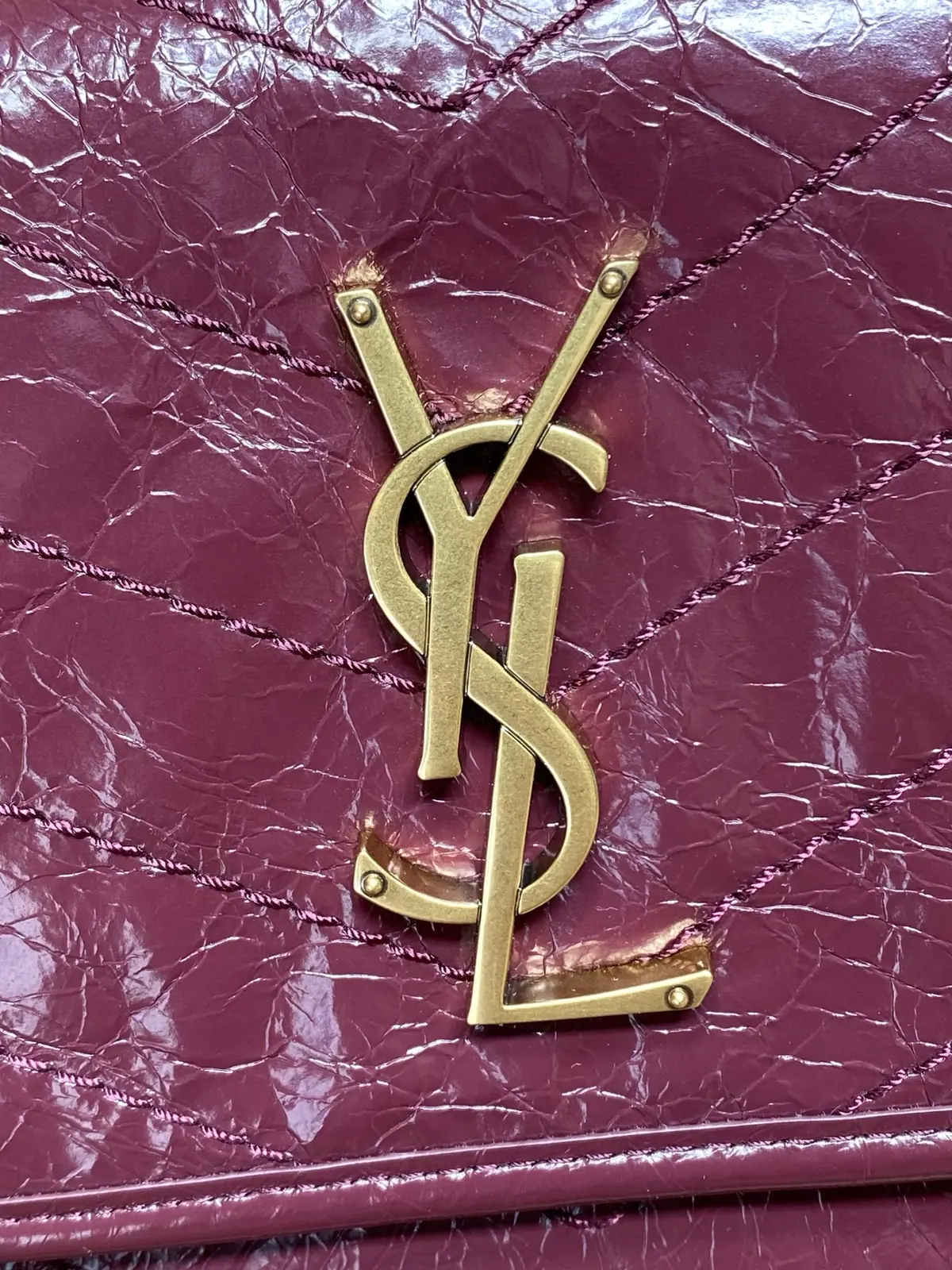 YSL Style Leather Top Handle Bag Lookbook Reference image 6