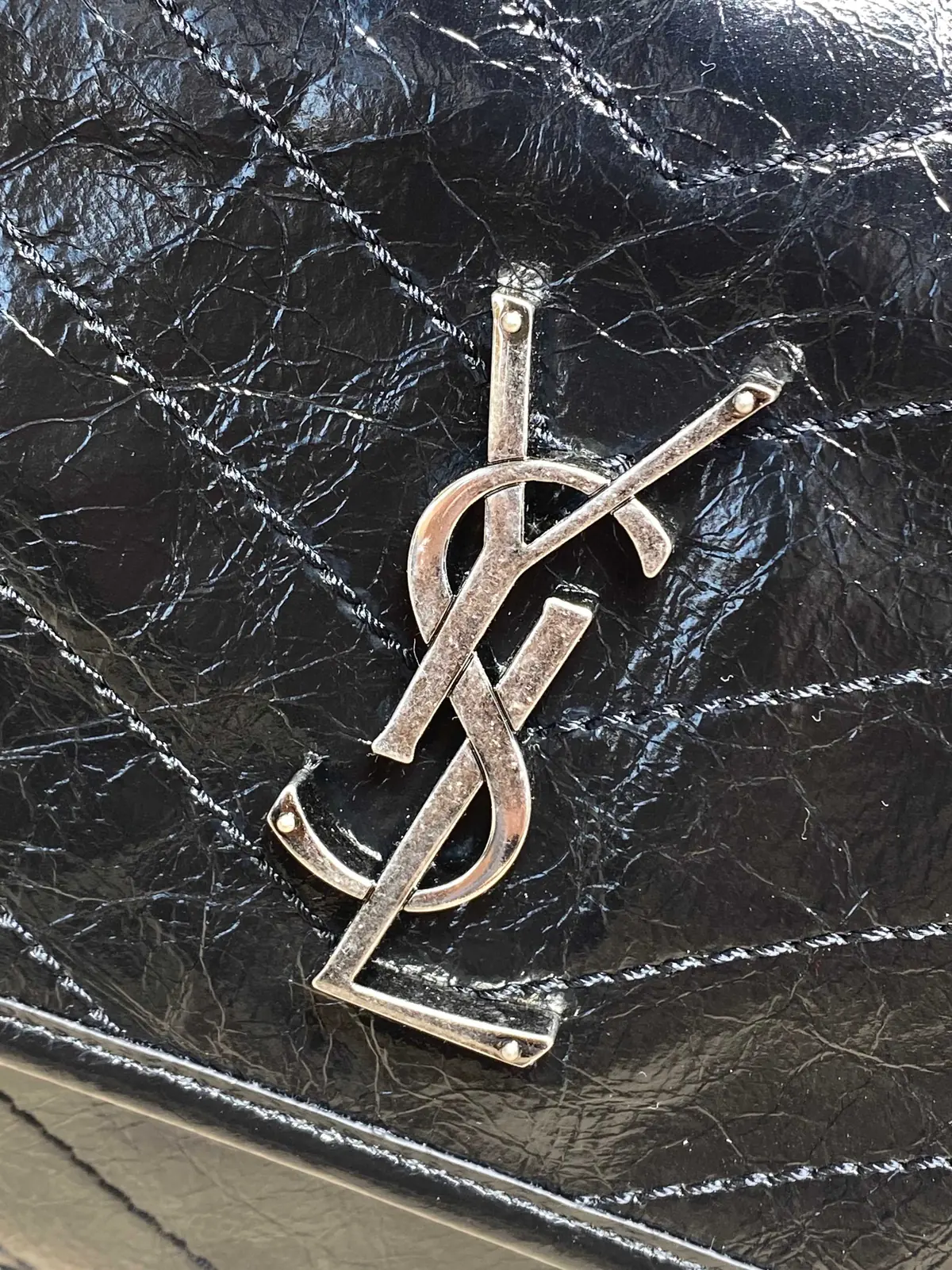 YSL Style Leather Top Handle Bag Lookbook Reference image 5