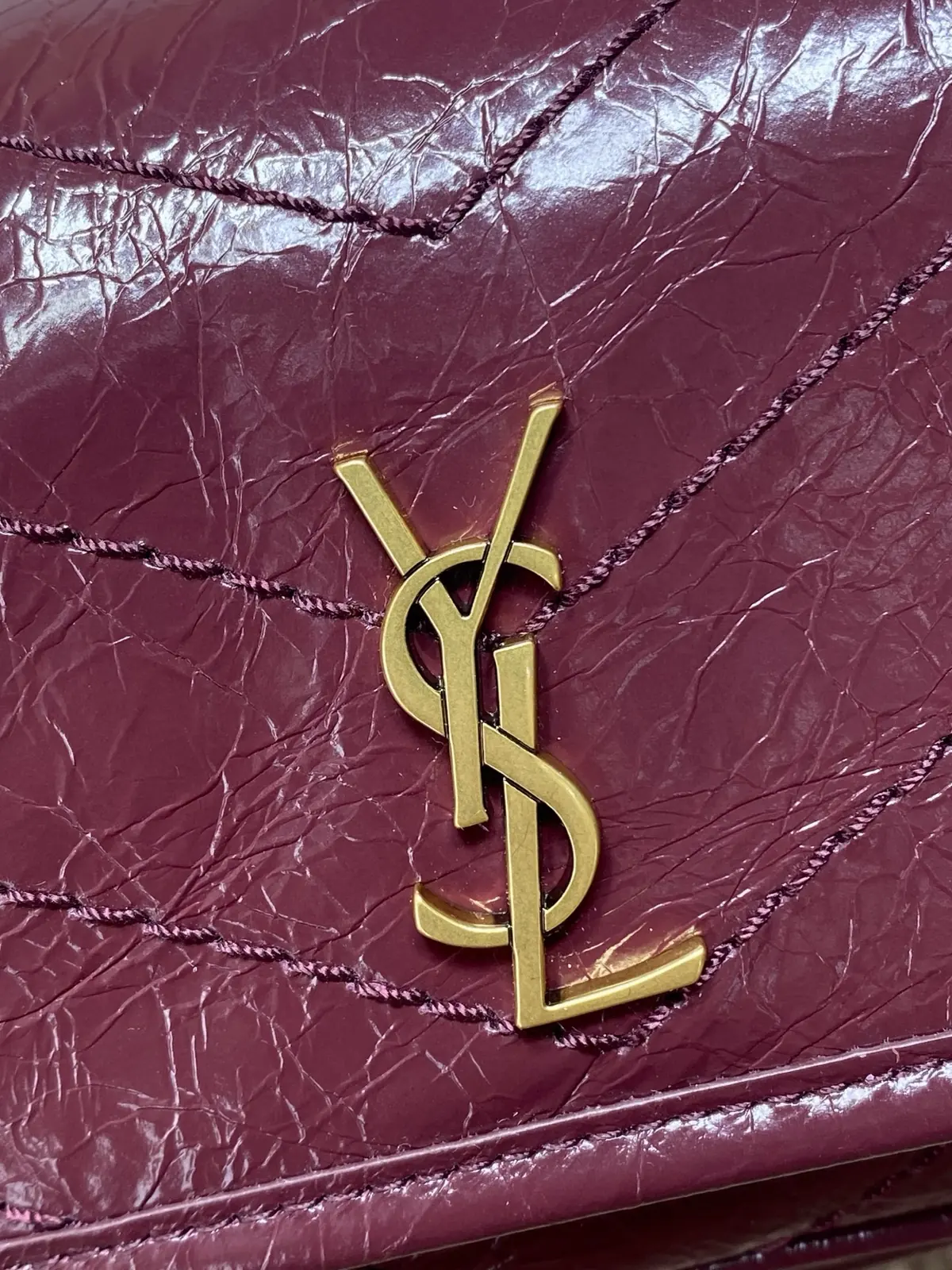 YSL Style Leather Top Handle Bag Lookbook Reference image 6