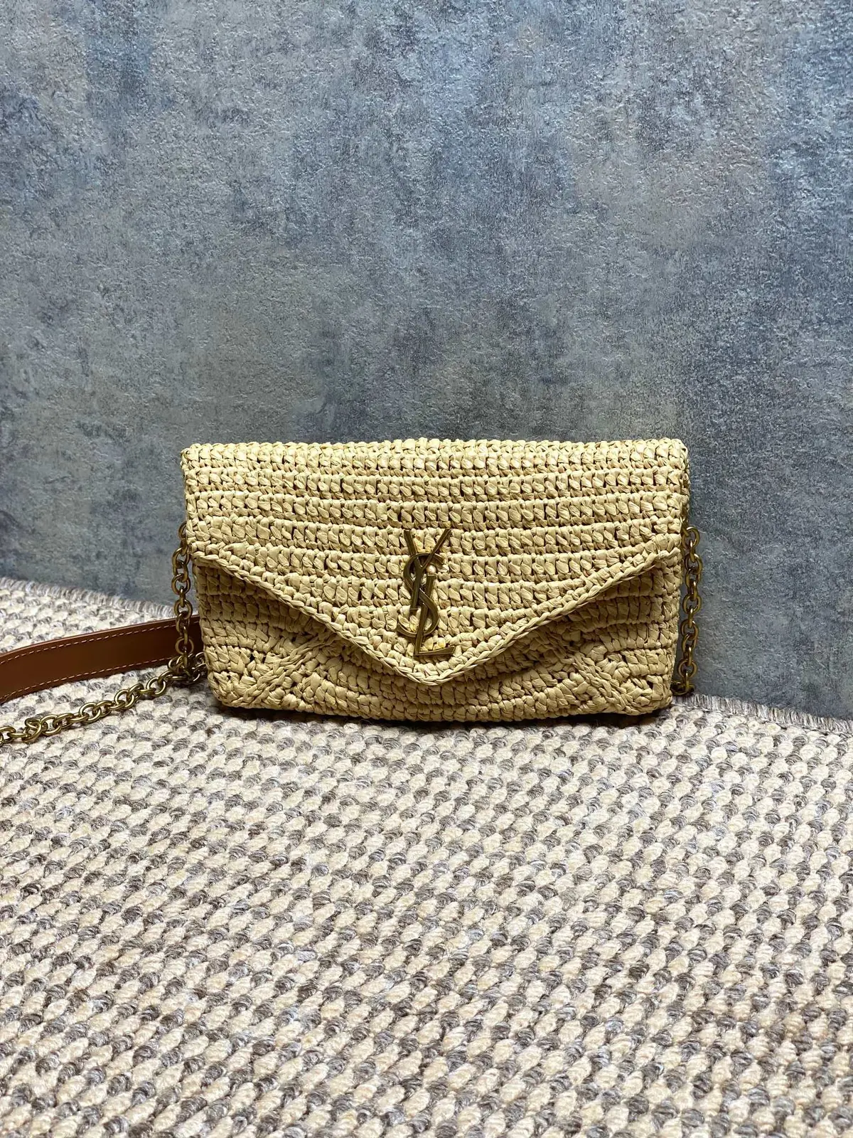 YSL Style Red Card Holder Lookbook Reference image 1