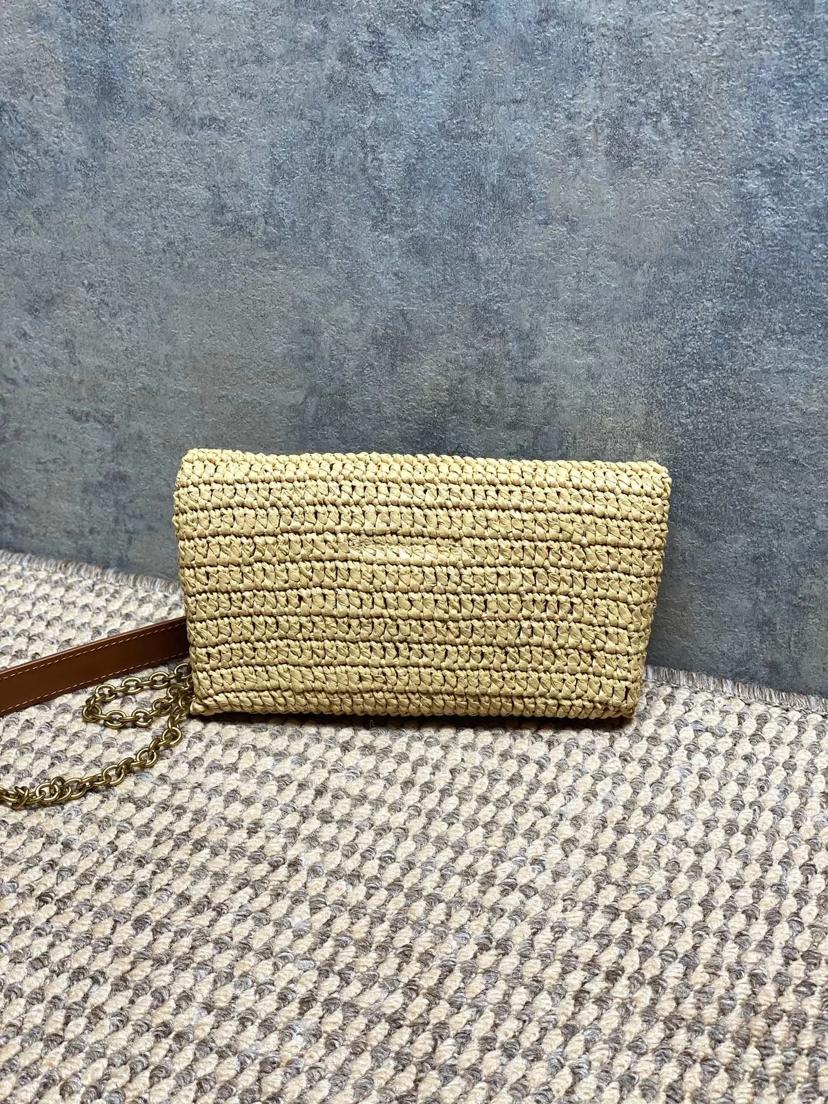 YSL Style Red Card Holder Lookbook Reference image 2