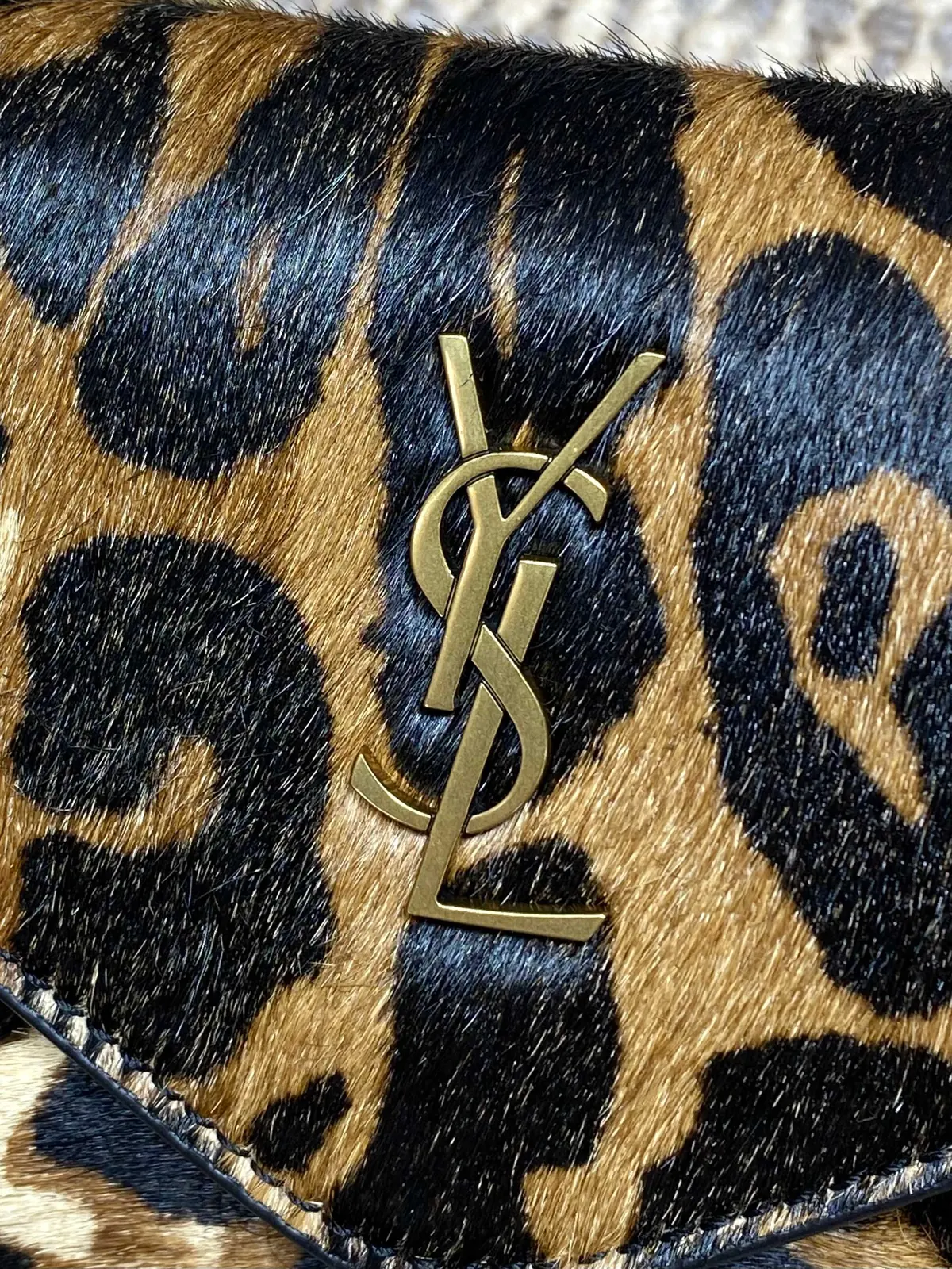 YSL Style Red Leather Card Holder Lookbook Reference image 6