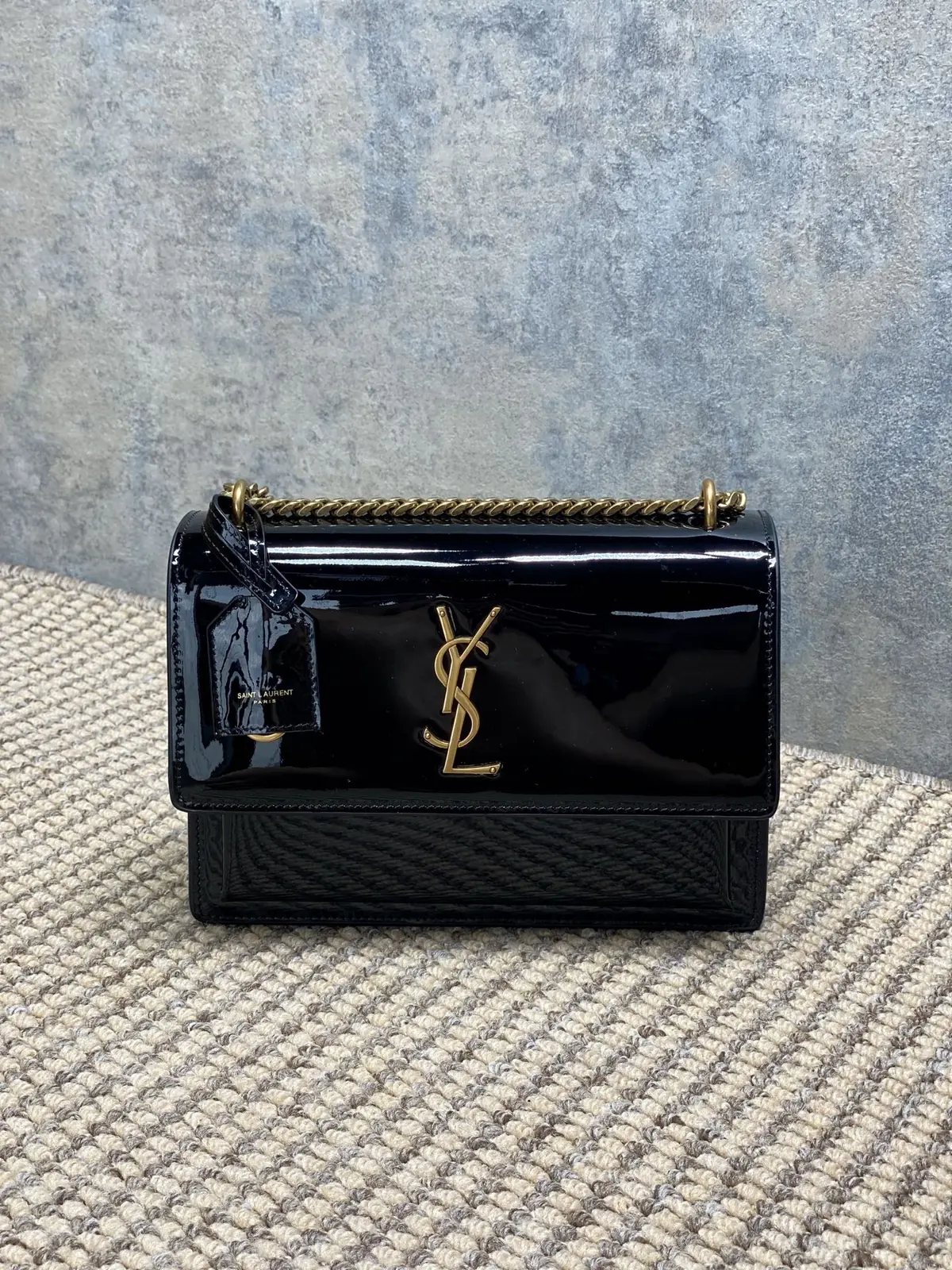 YSL Style Red Leather Crossbody Bag Lookbook Reference image 1