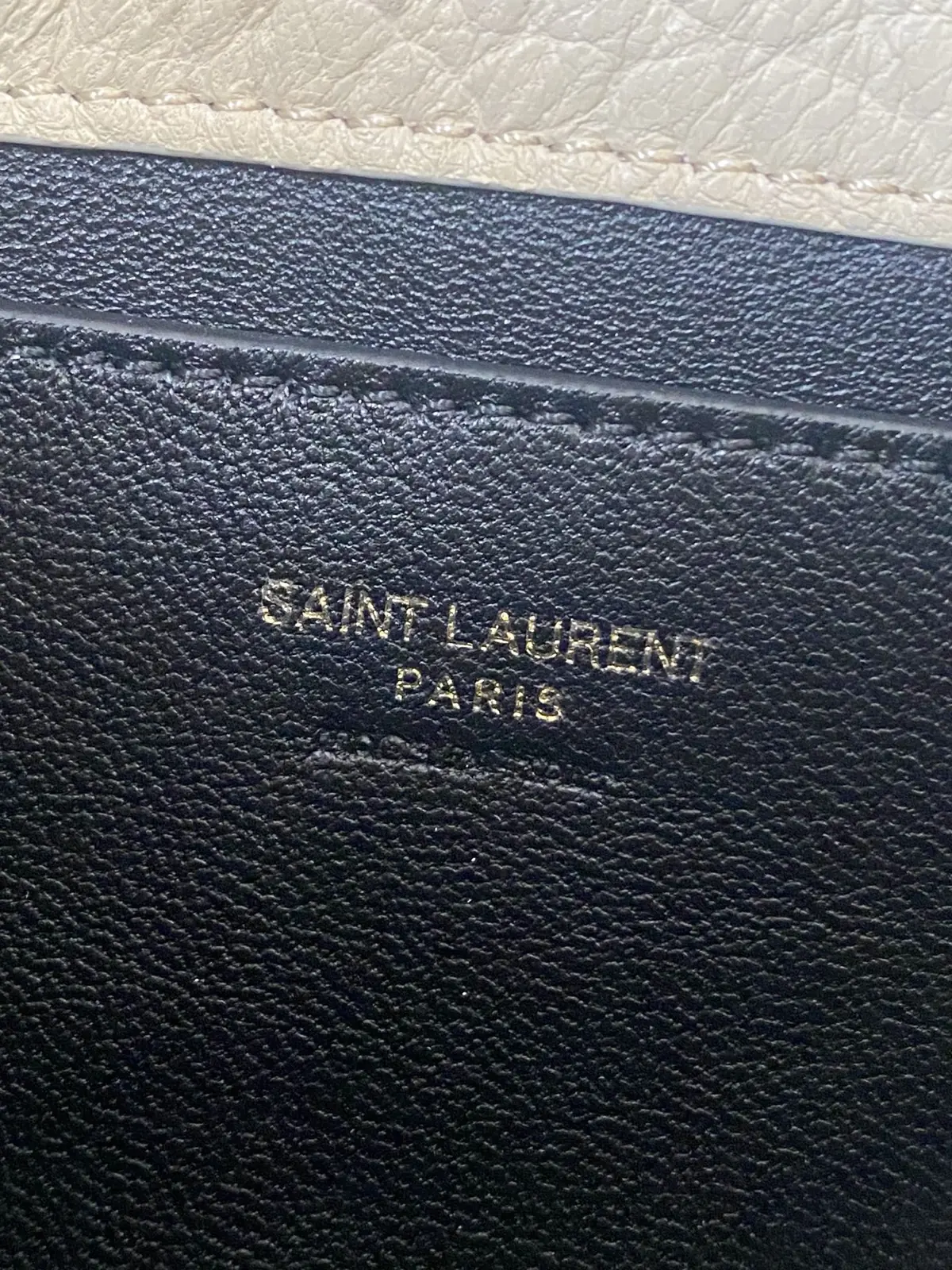 YSL Style White Leather Chain Bag Bags Chain Bag detail image 8 from source 729394